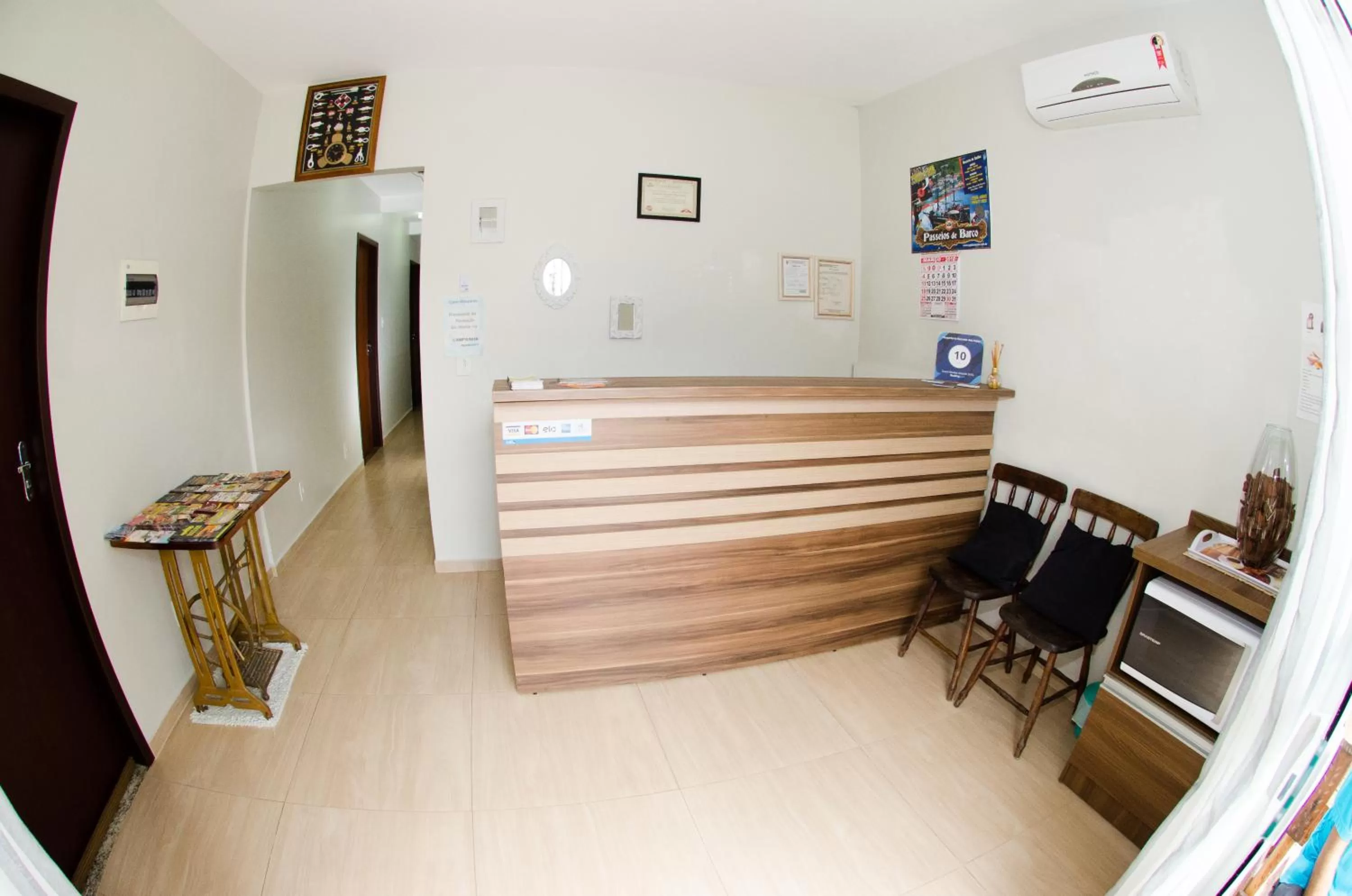 Lobby or reception in Pousada Recanto dos Anjos