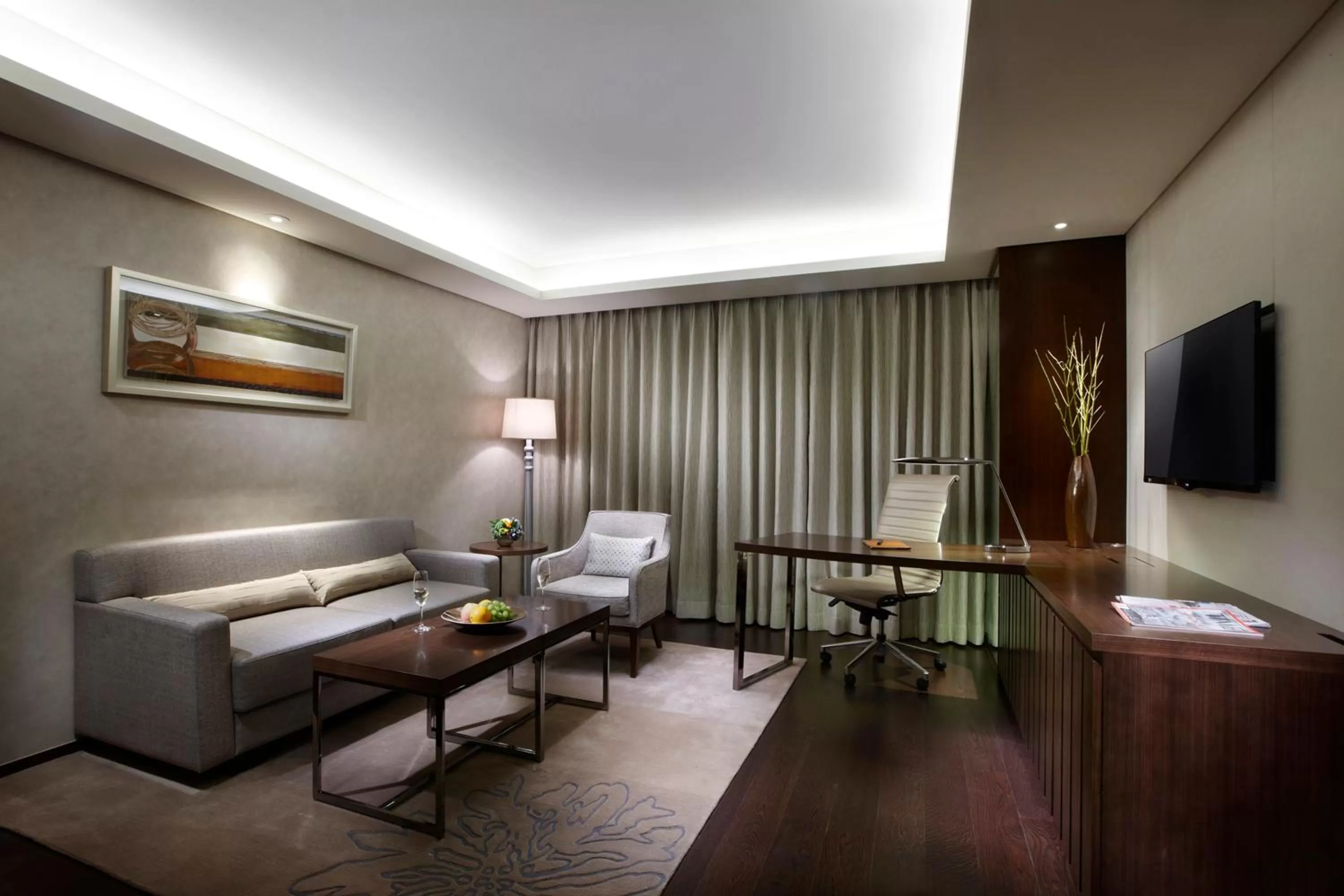Living room in LOTTE CITY HOTEL Daejeon