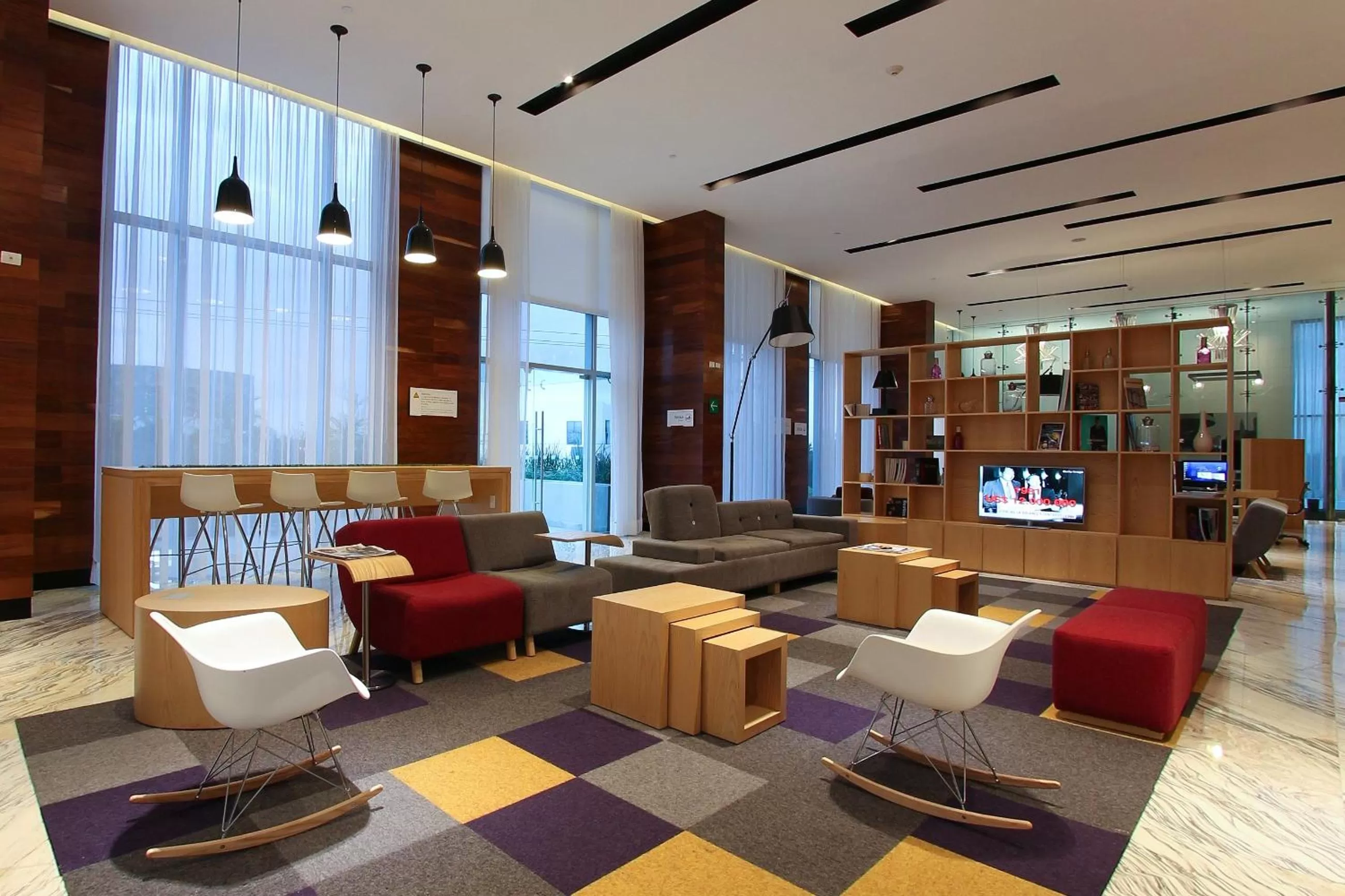 Lobby or reception in Fiesta Inn Merida