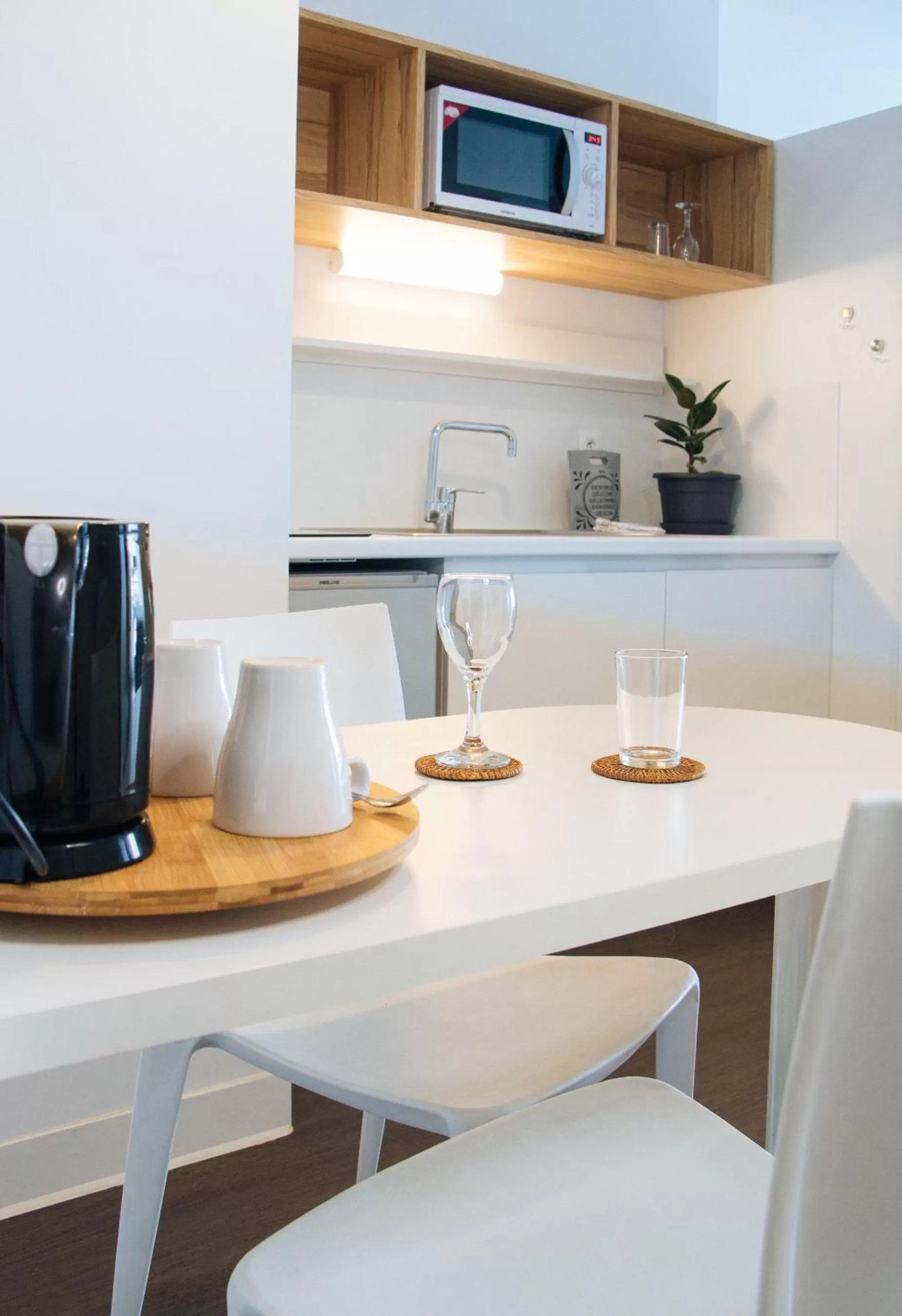 Kitchen/Kitchenette in Twenty Business Flats Le Mans Ouest