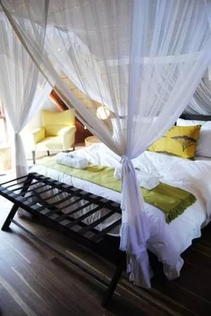 Bed in Von Bach Dam Resort