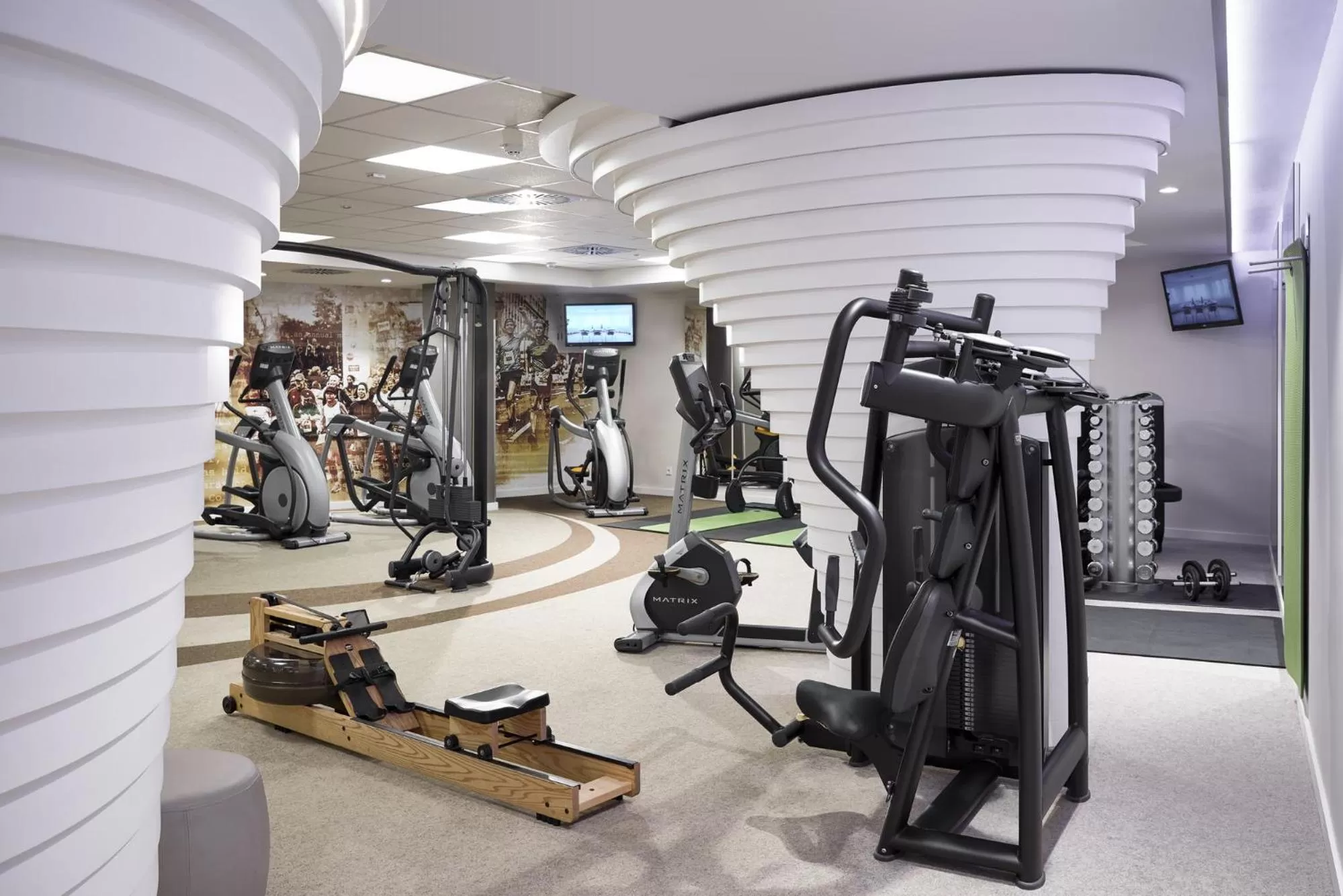 Fitness centre/facilities in Lindner Hotel Cologne City Plaza, part of JdV by Hyatt