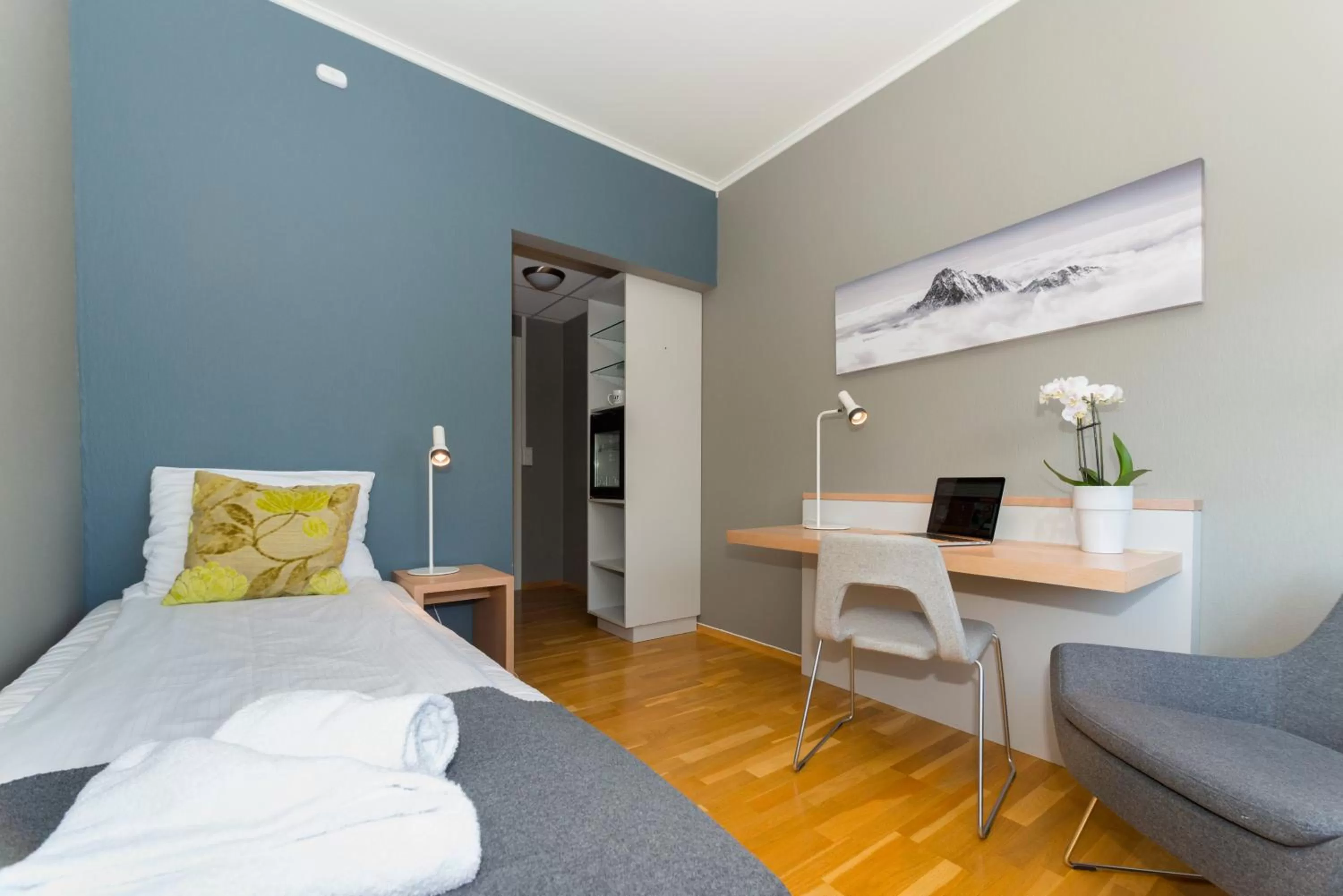 Bed in Fast Hotel Svolvær