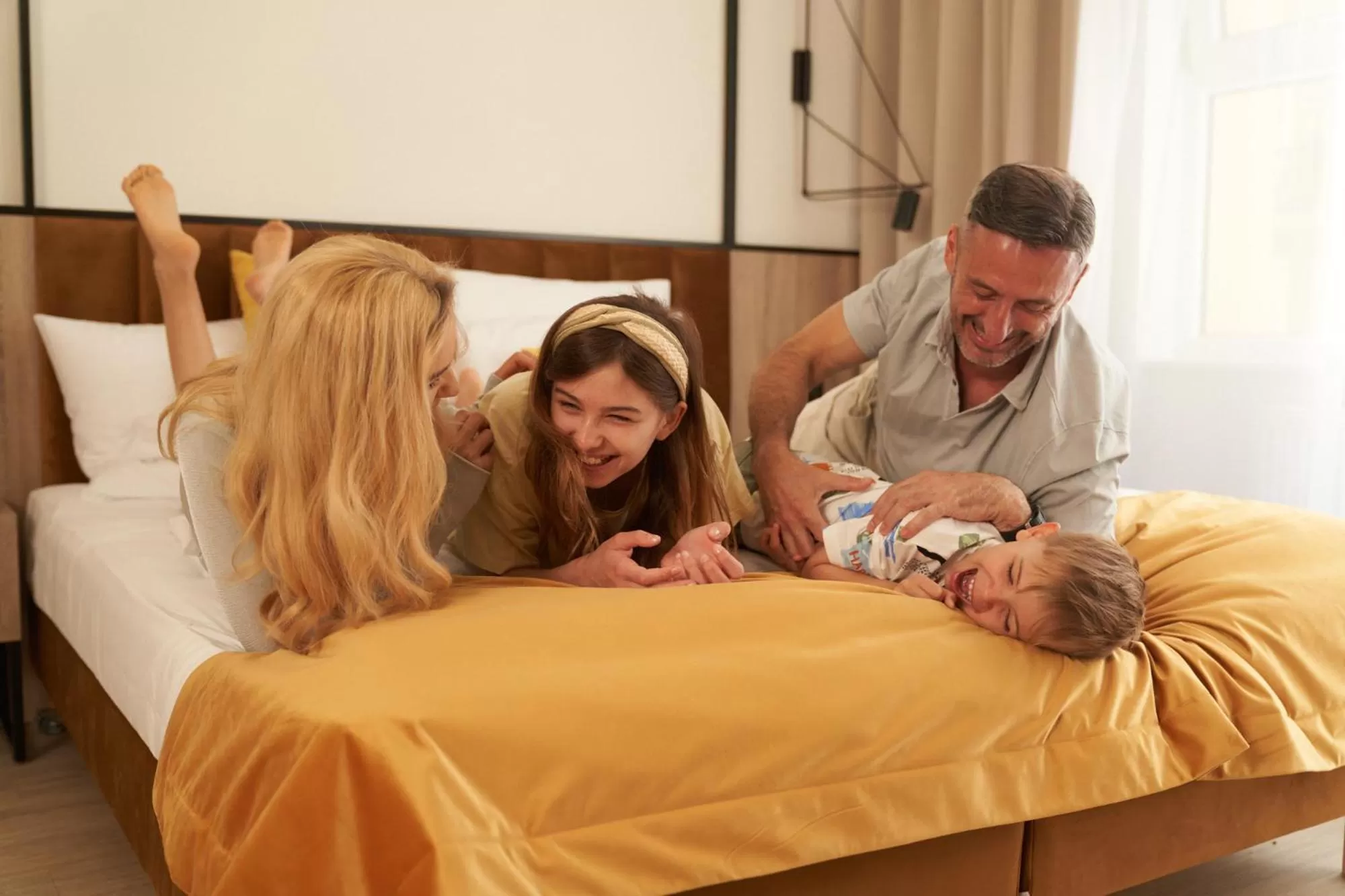 Bed in FACTORY RESORT wellness & spa