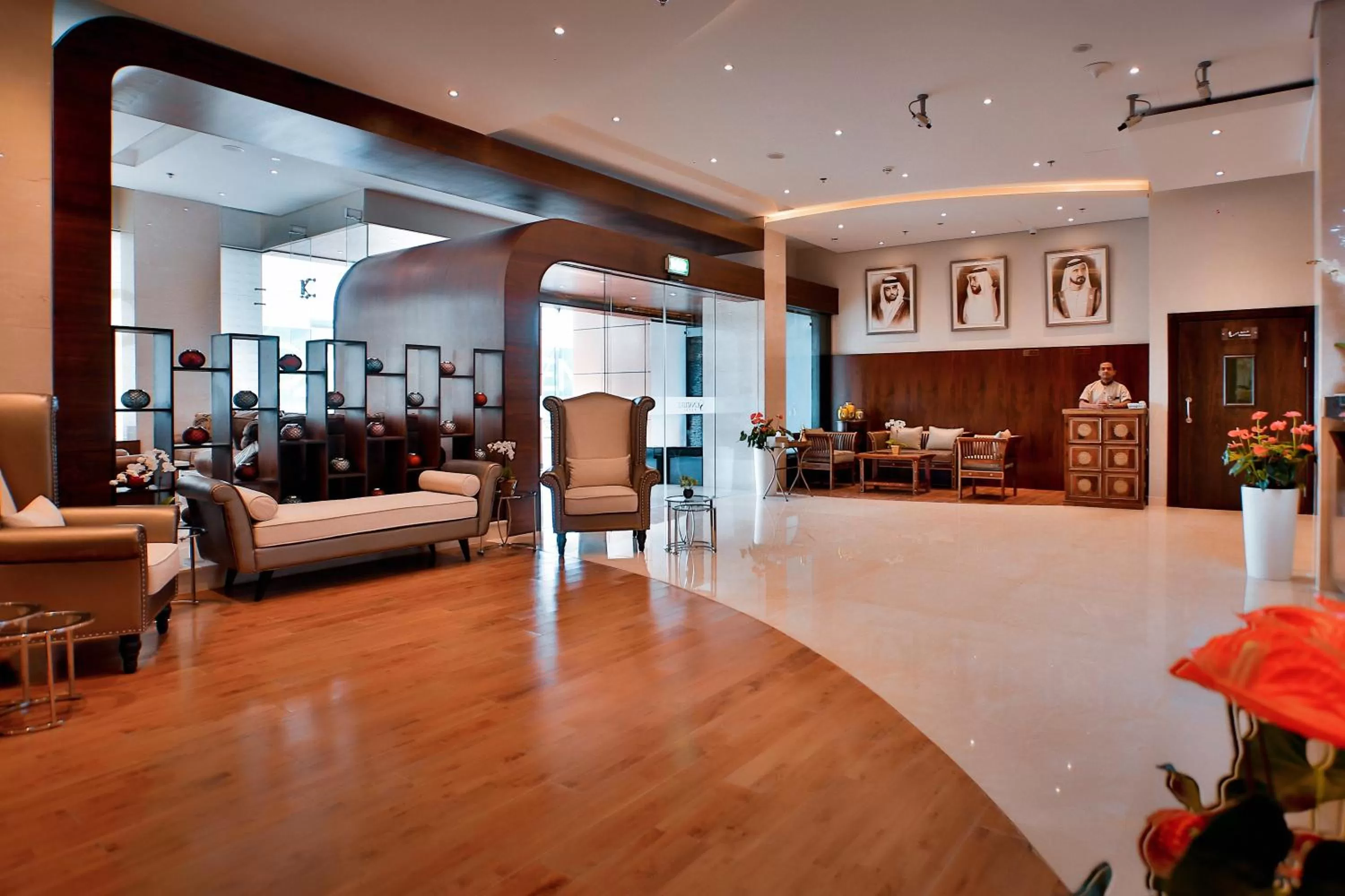 Lobby or reception, Bed in Signature Hotel Al Barsha