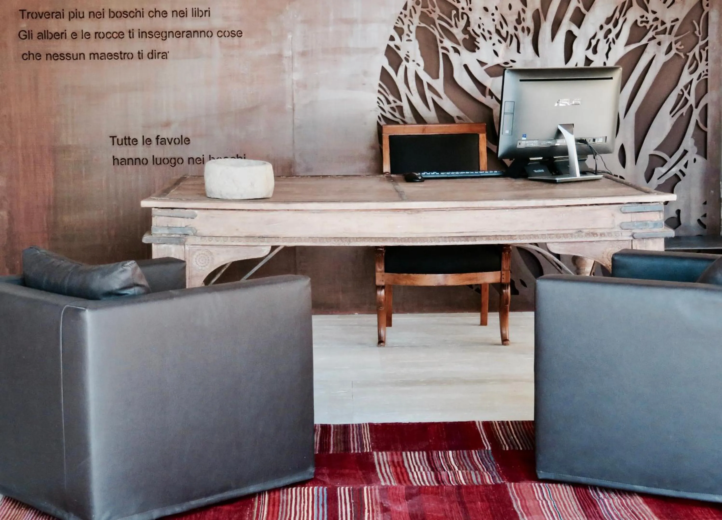 Lobby or reception in Vallegrande Nature Resort by Geocharme