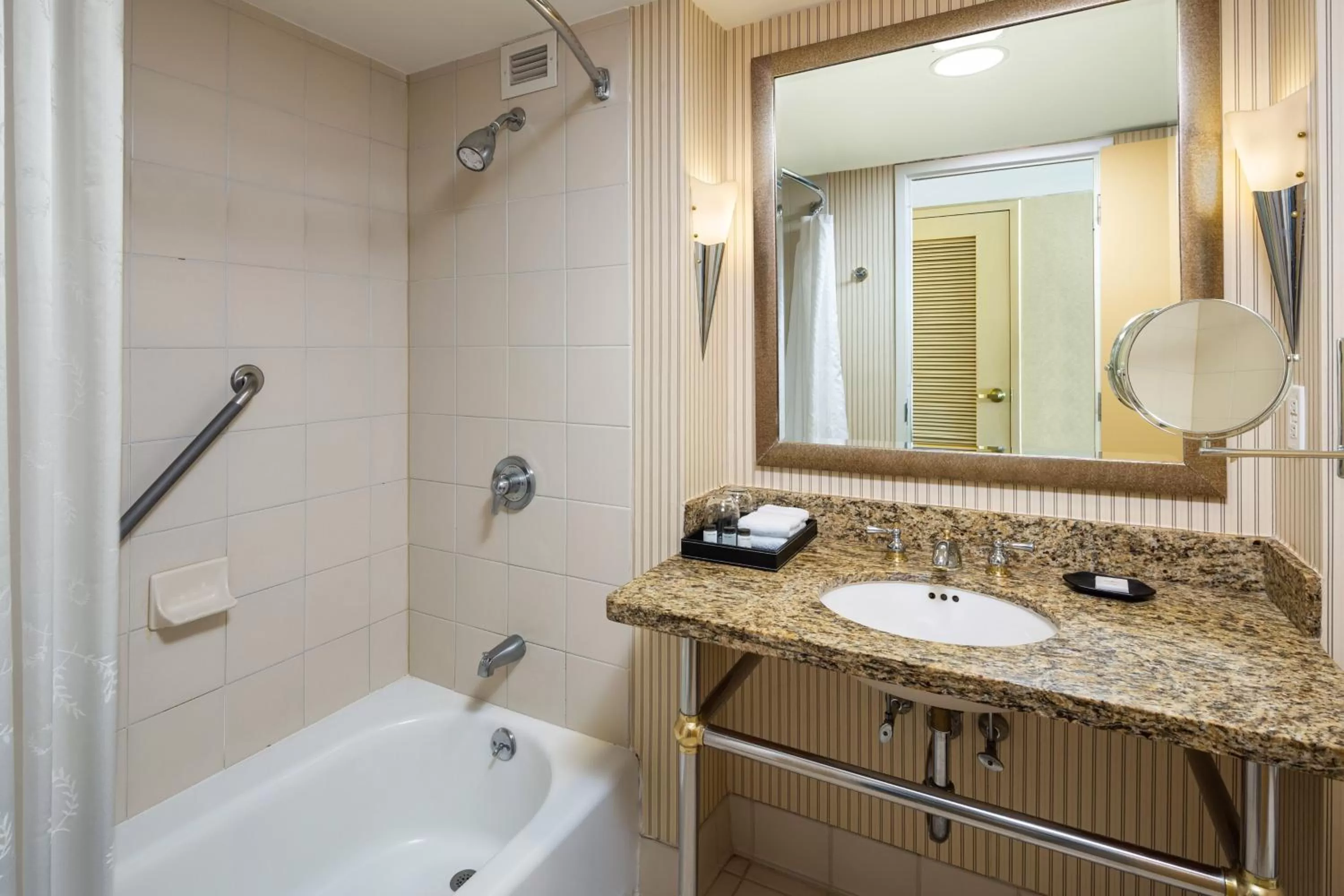 Bathroom in Sheraton Atlantic City Convention Center Hotel