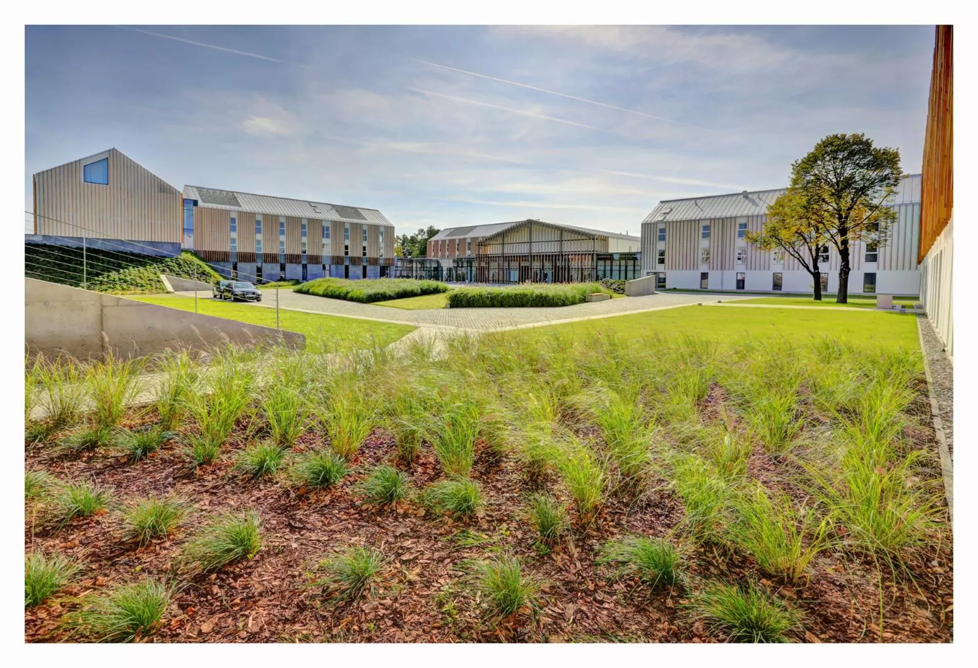 Facade/entrance in Folwark Łochów