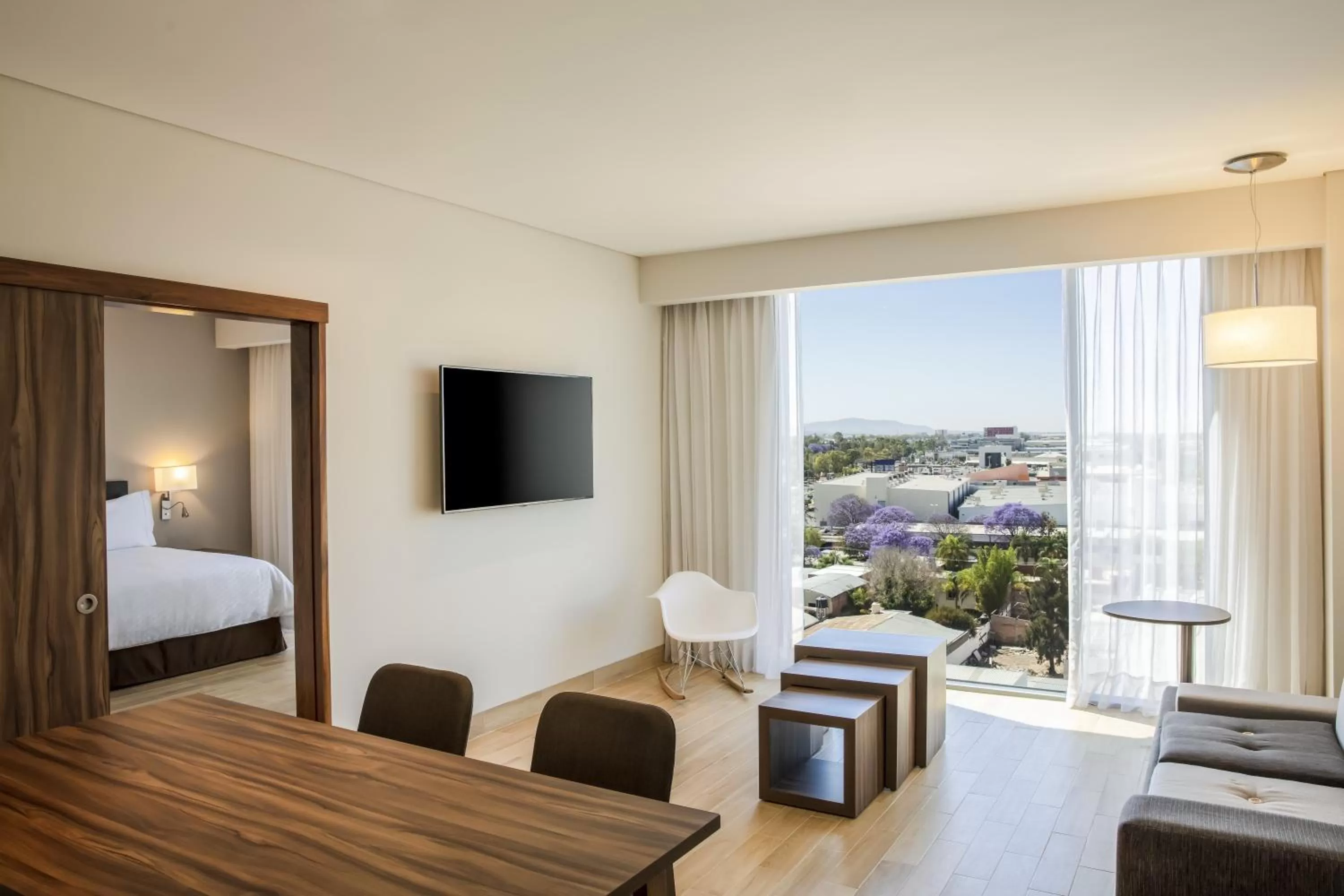 Photo of the whole room, Bed in Fiesta Inn Aguascalientes Patio
