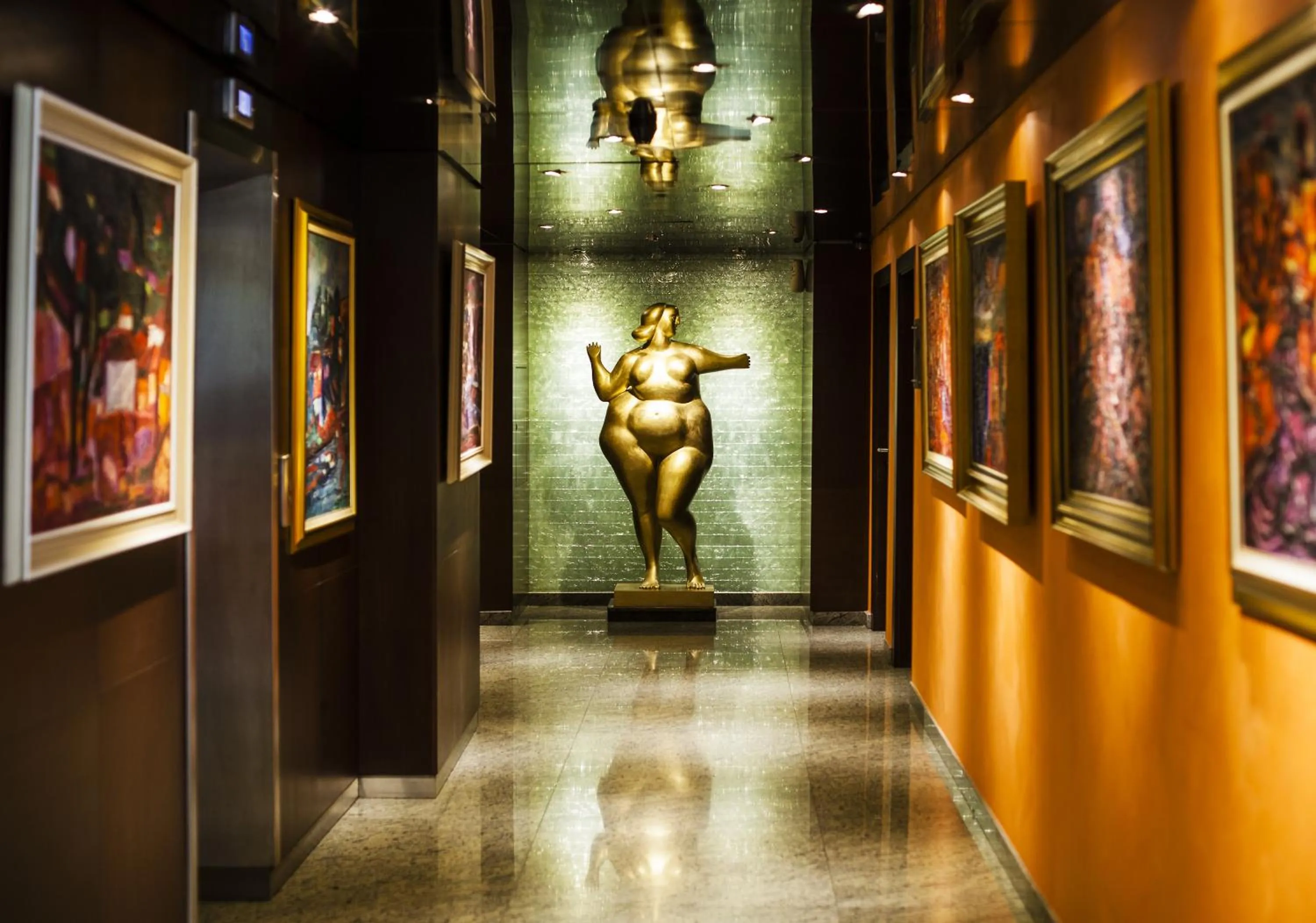 Lobby or reception in Hotel Anel