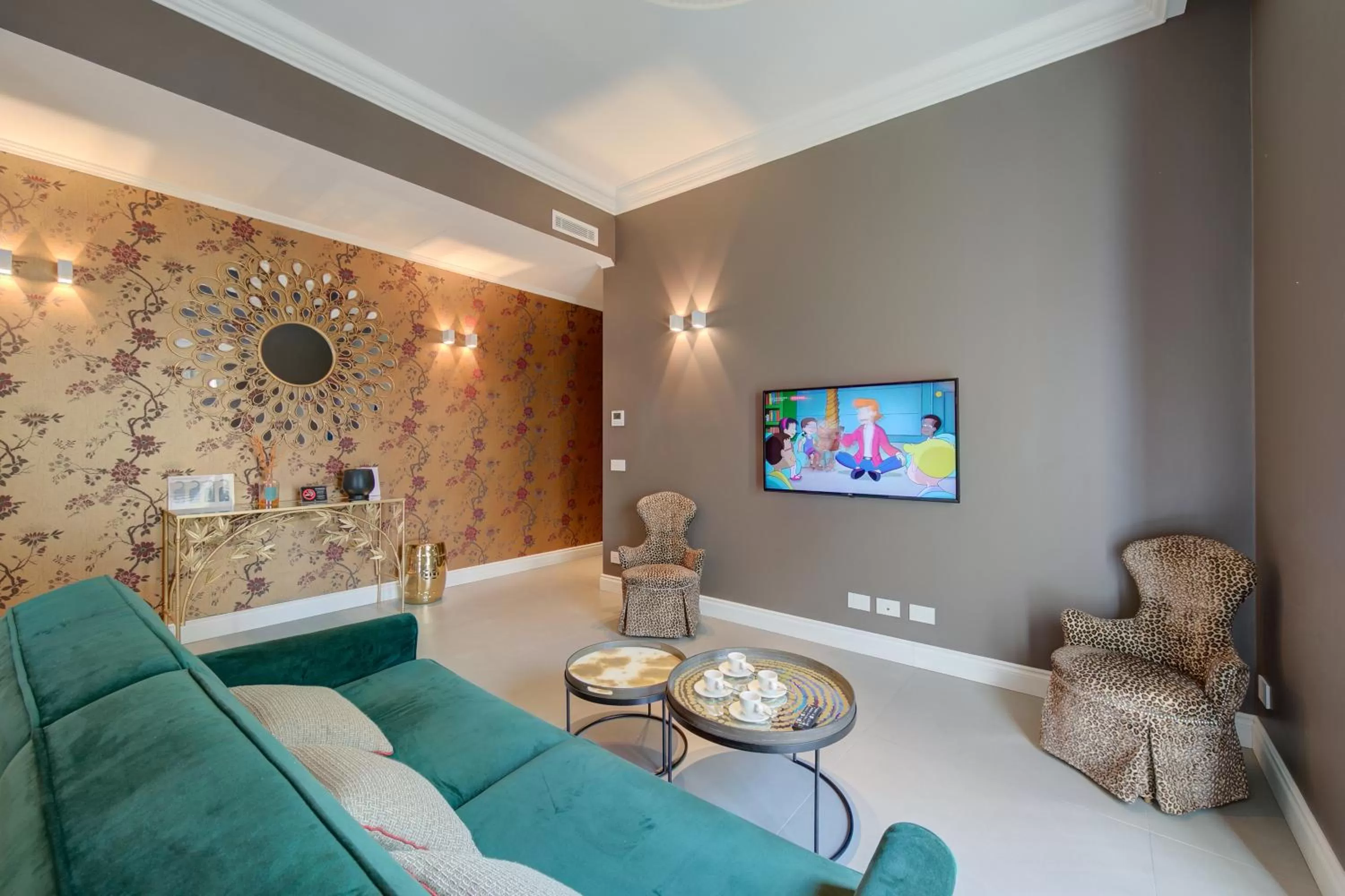 Living room, Seating Area in Boutique Central Apartments- Happy Rentals