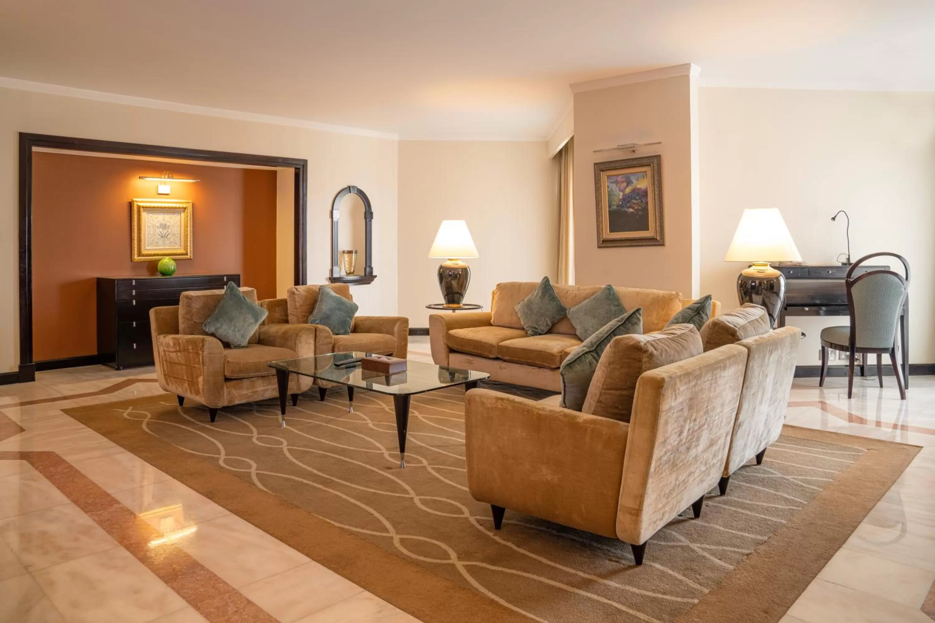 Living room in Danat Al Ain Resort