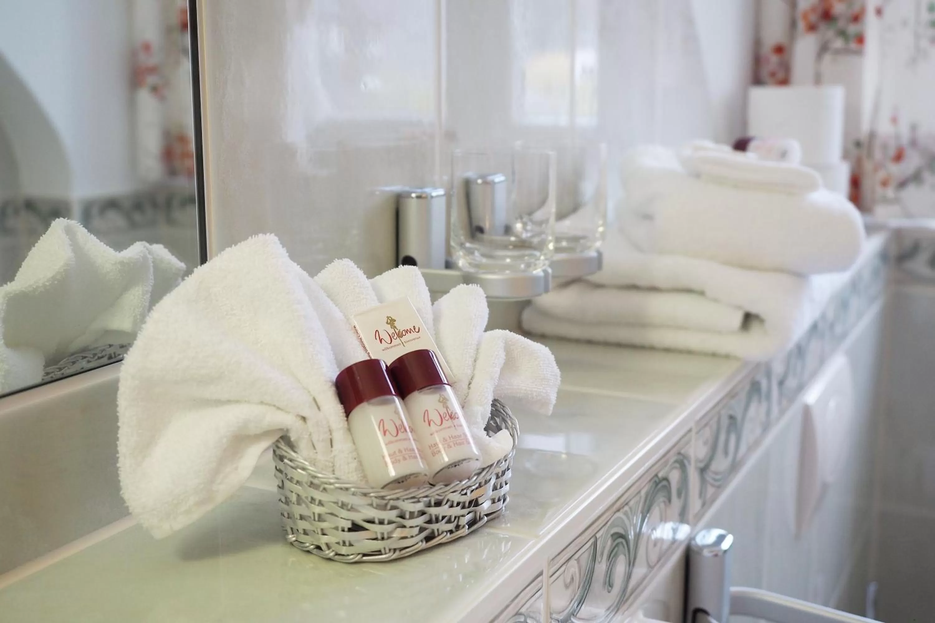 Bathroom in Landgasthof Rebstock Weil am Rhein / Basel