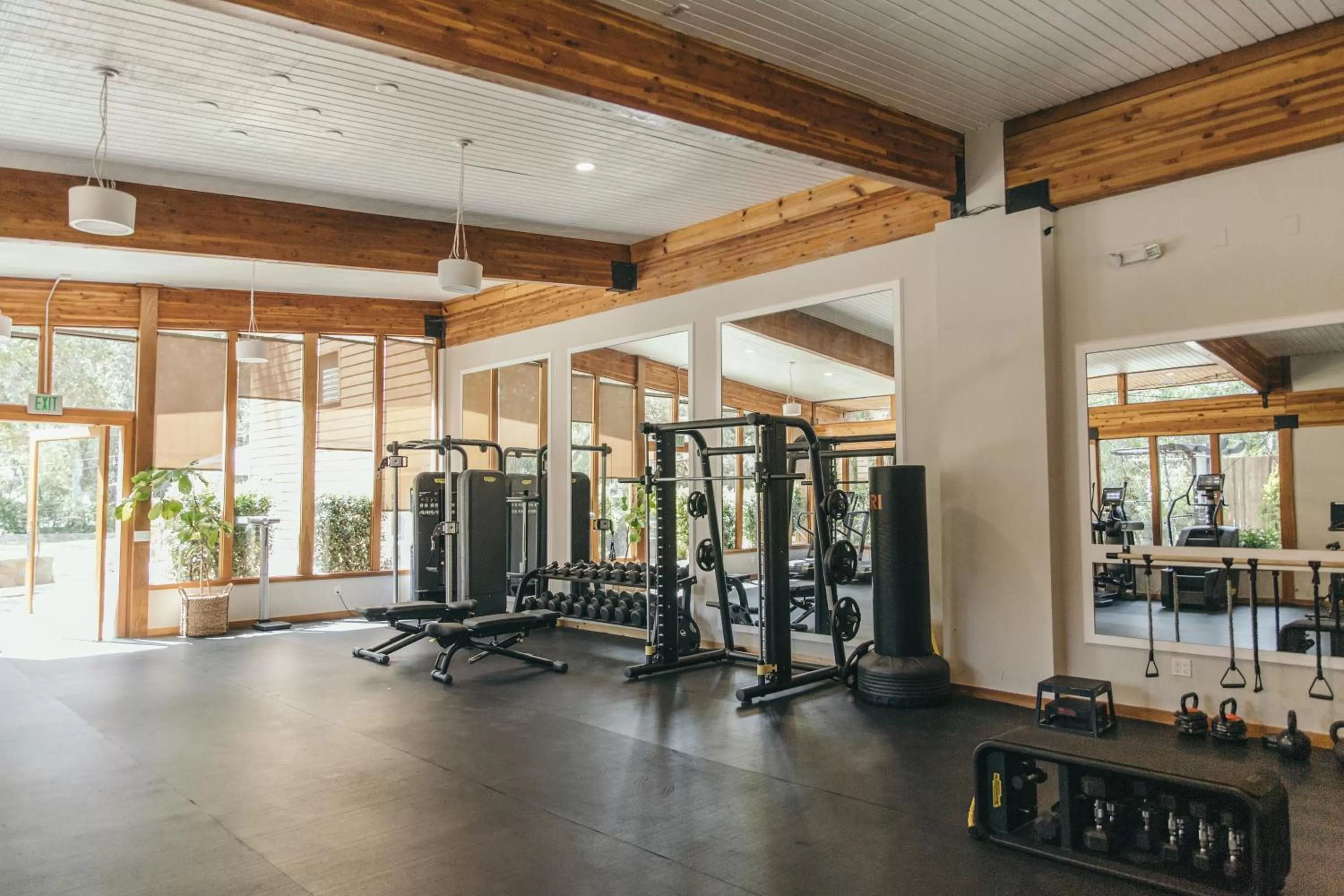 Fitness centre/facilities in CALAMIGOS RANCH Resort & Spa