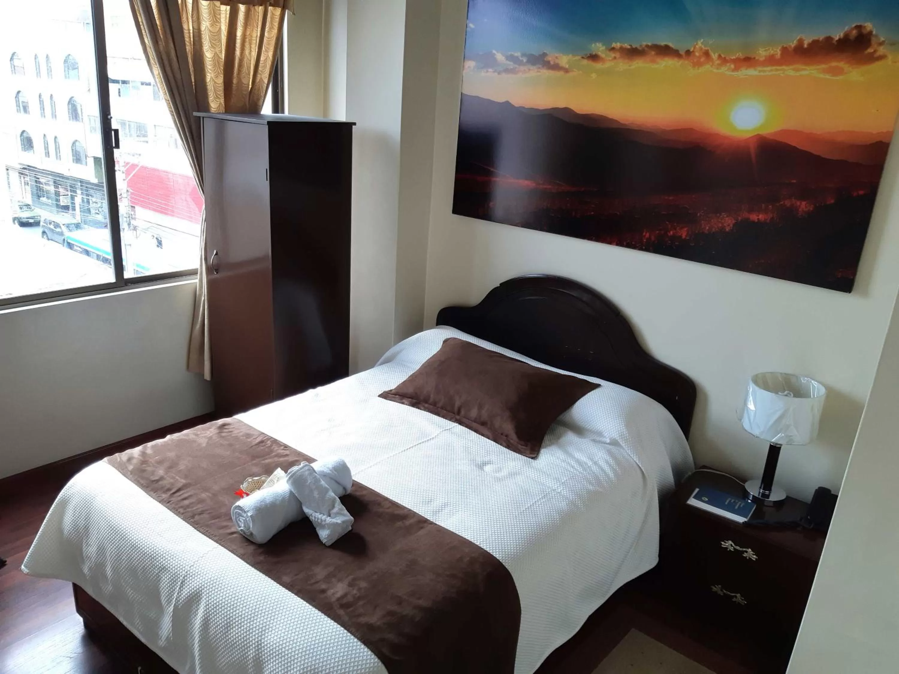 Bedroom, Bed in La Merced Plaza Hostal