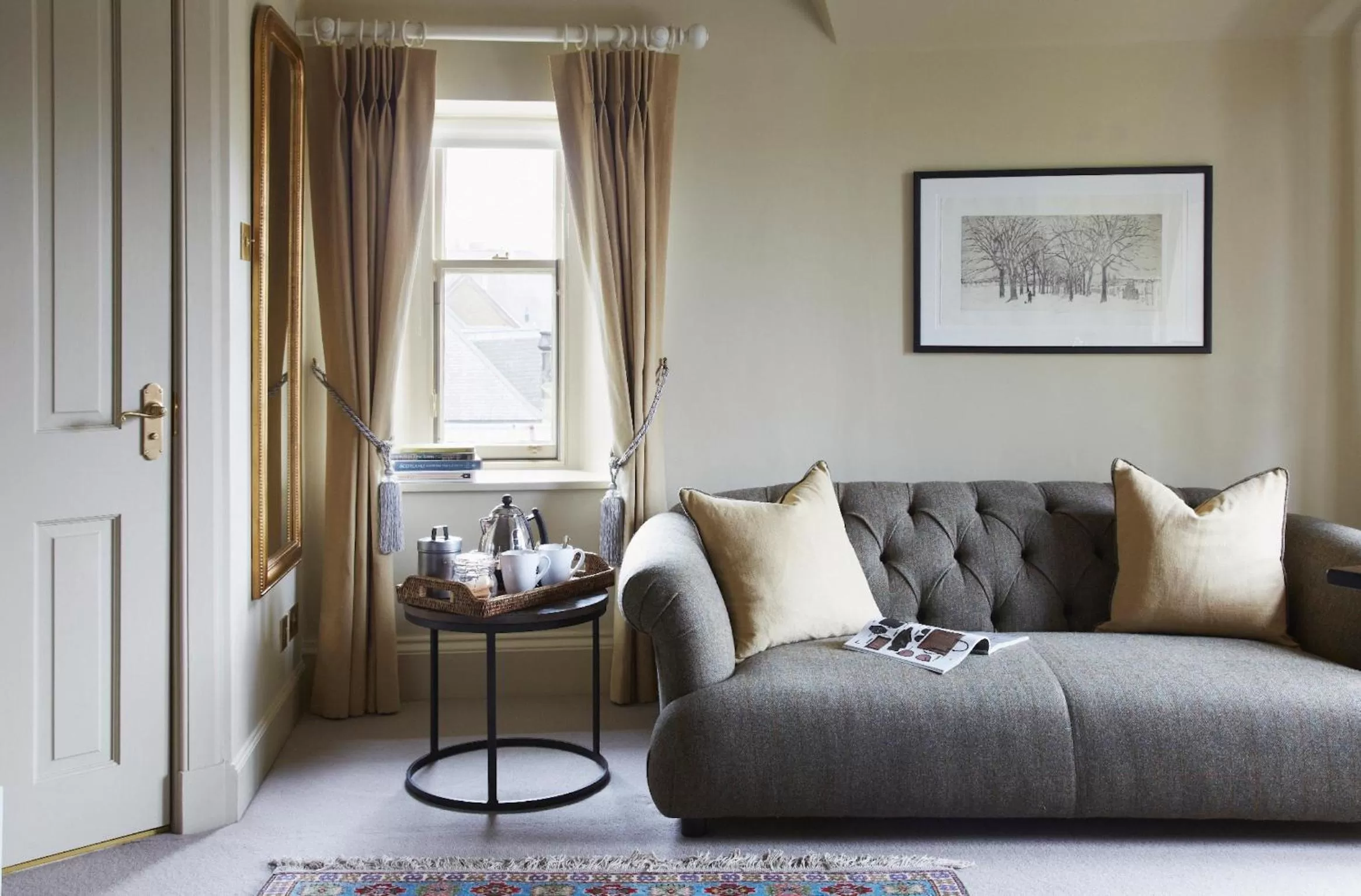 Living room in The Roseate Edinburgh - Small Luxury Hotels of the World