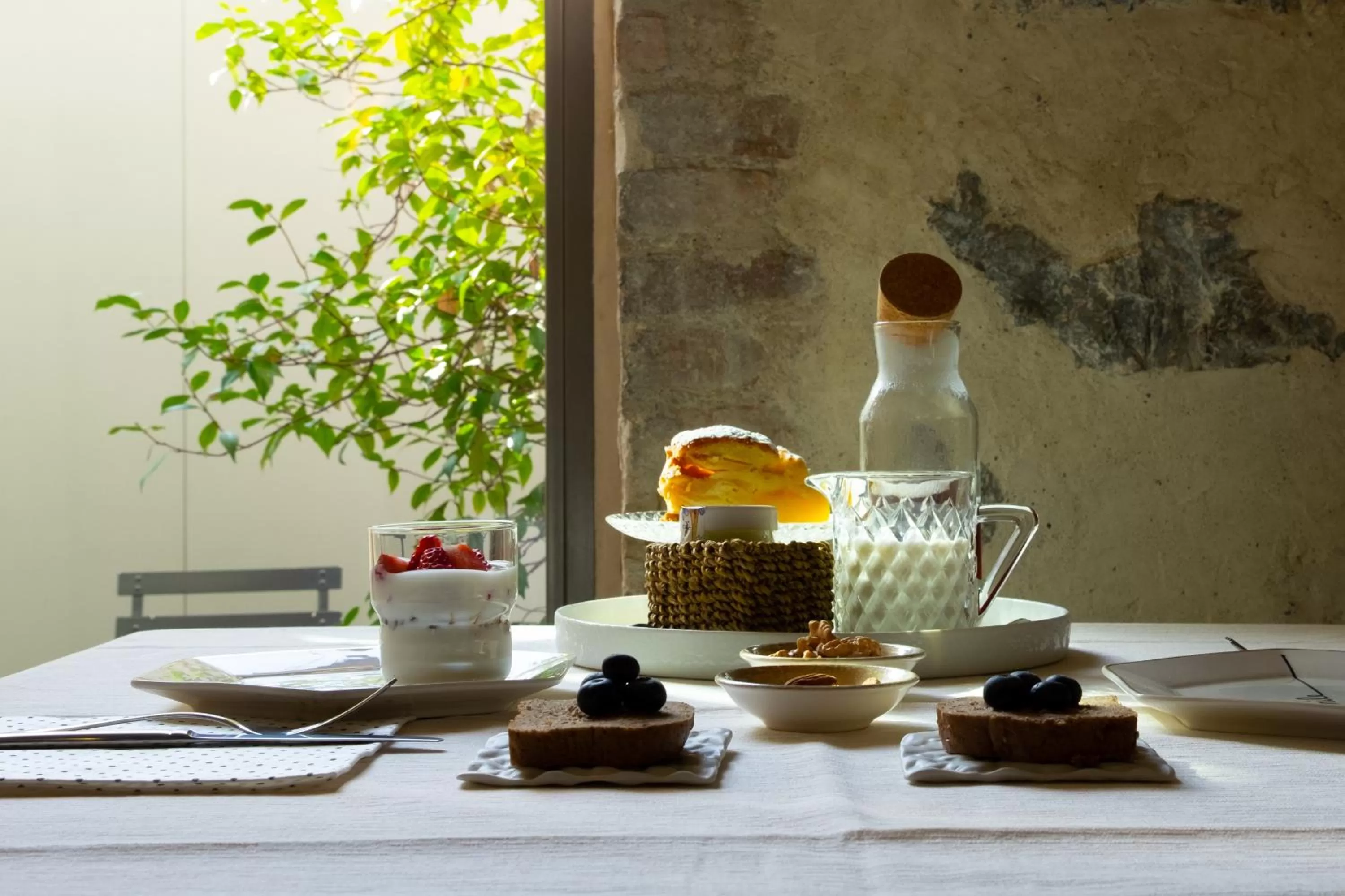 Breakfast in La Ripa Boutique Hotel