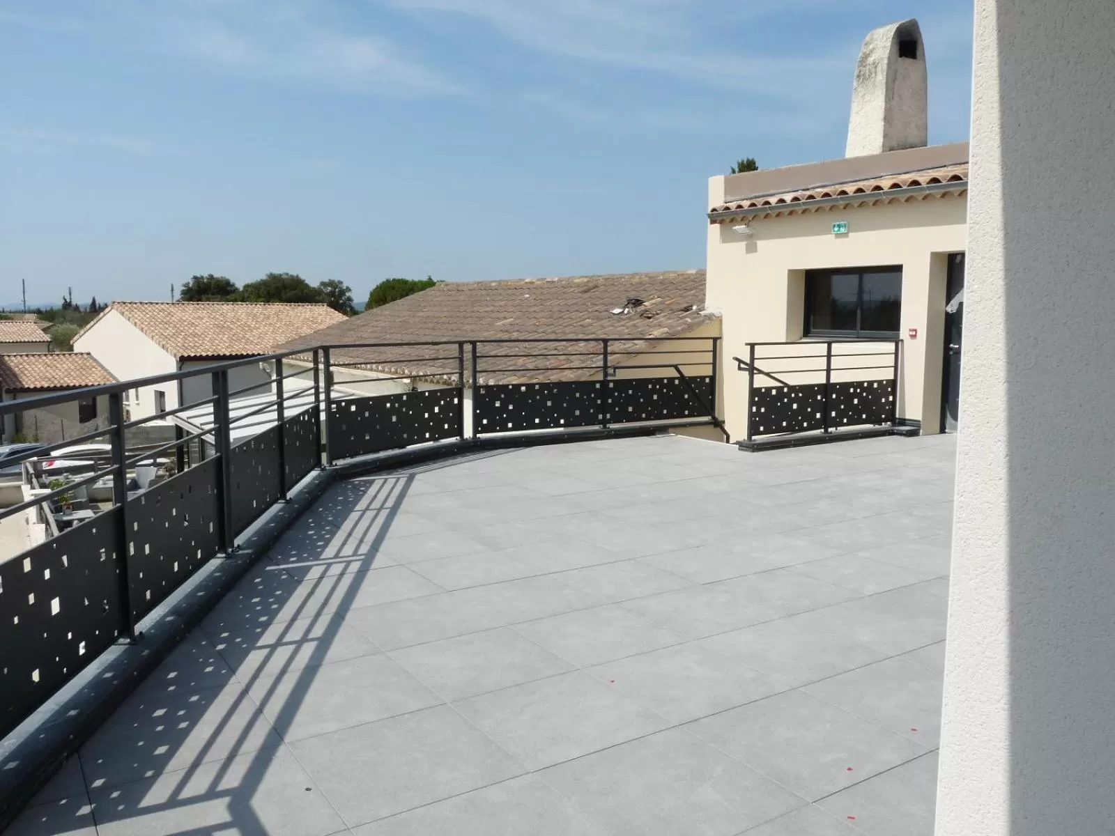 Balcony/Terrace in L'Horloge Gourmande