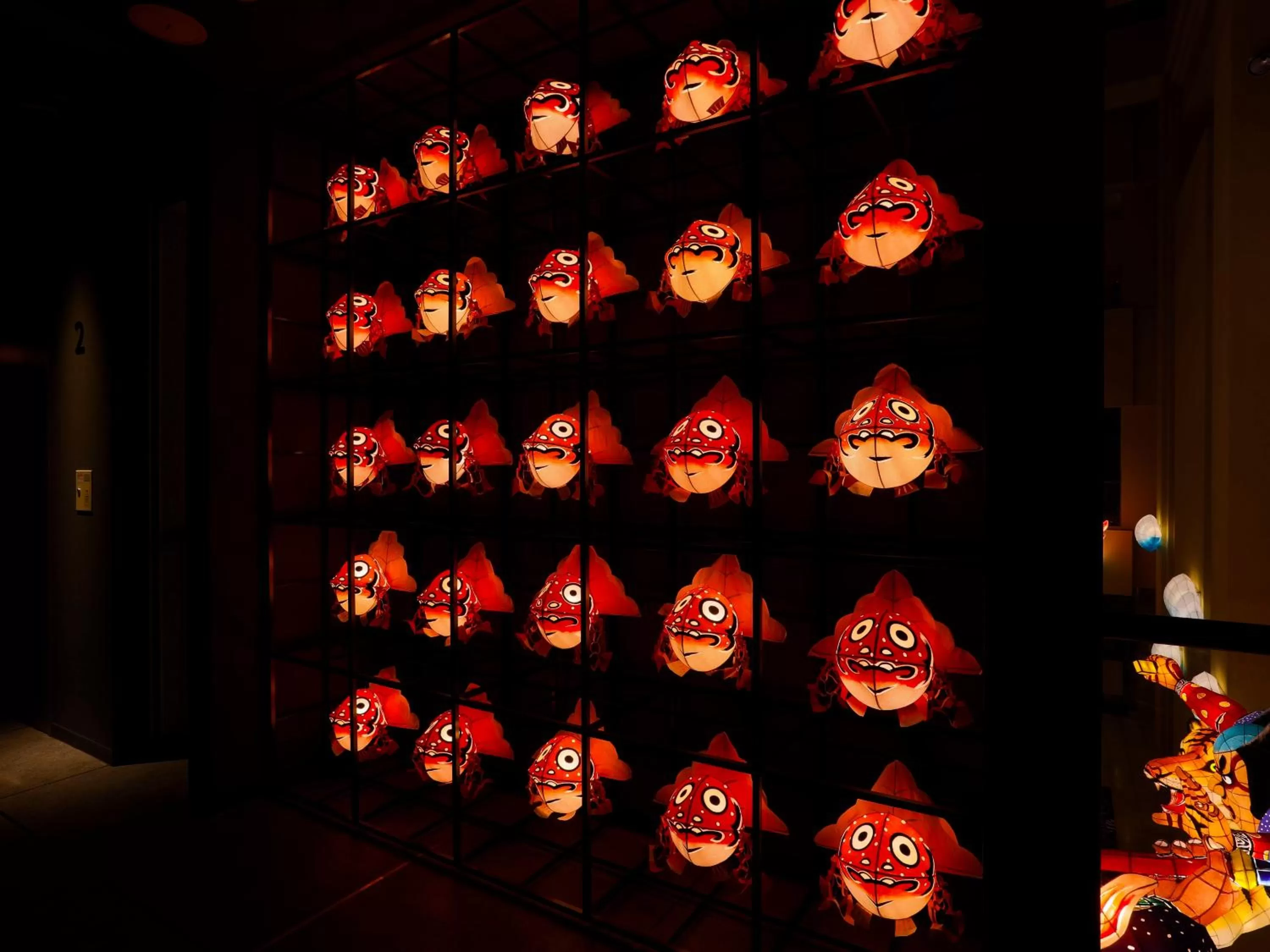 Decorative detail in ART HOTEL Aomori