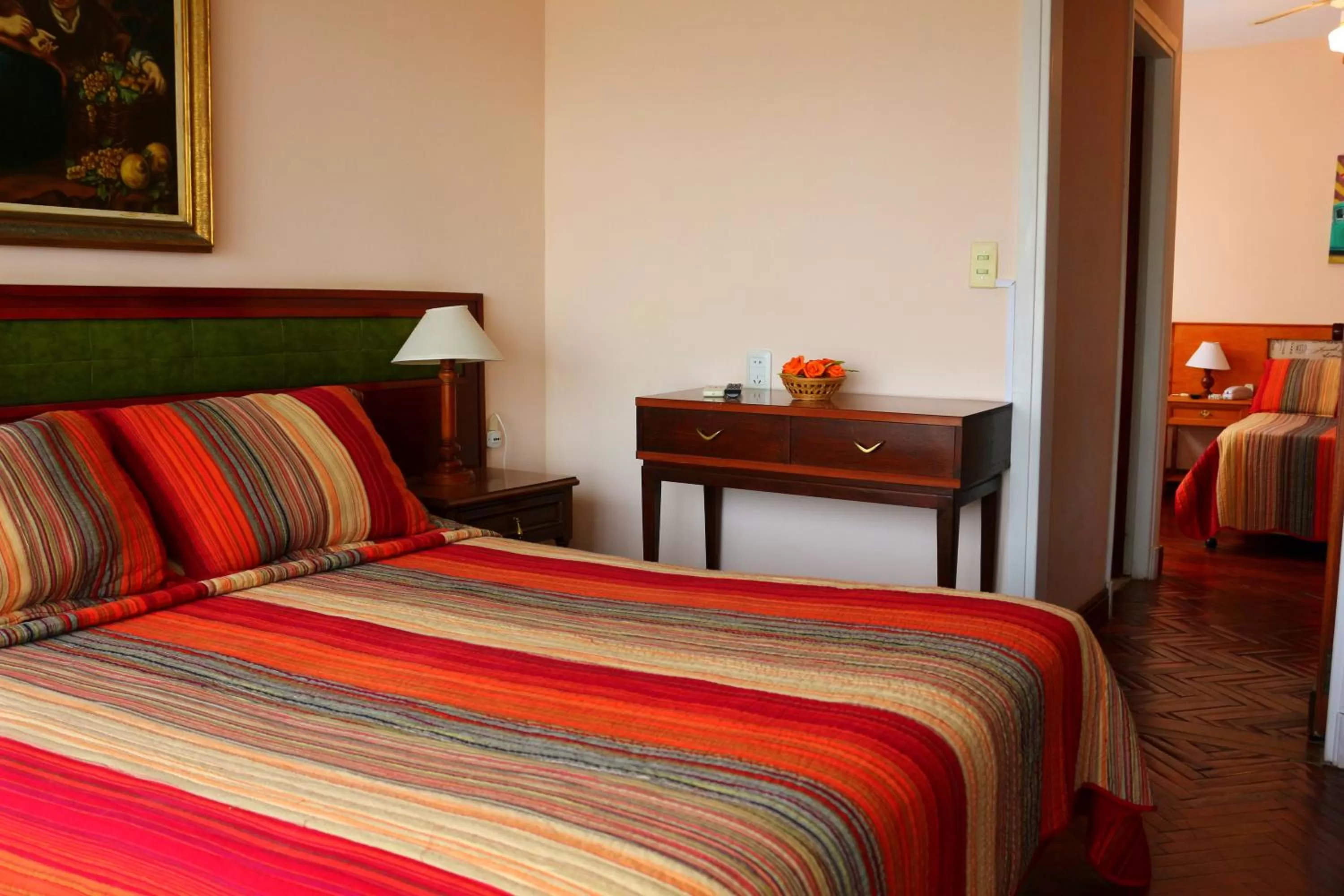 Bed in Hotel San Martin