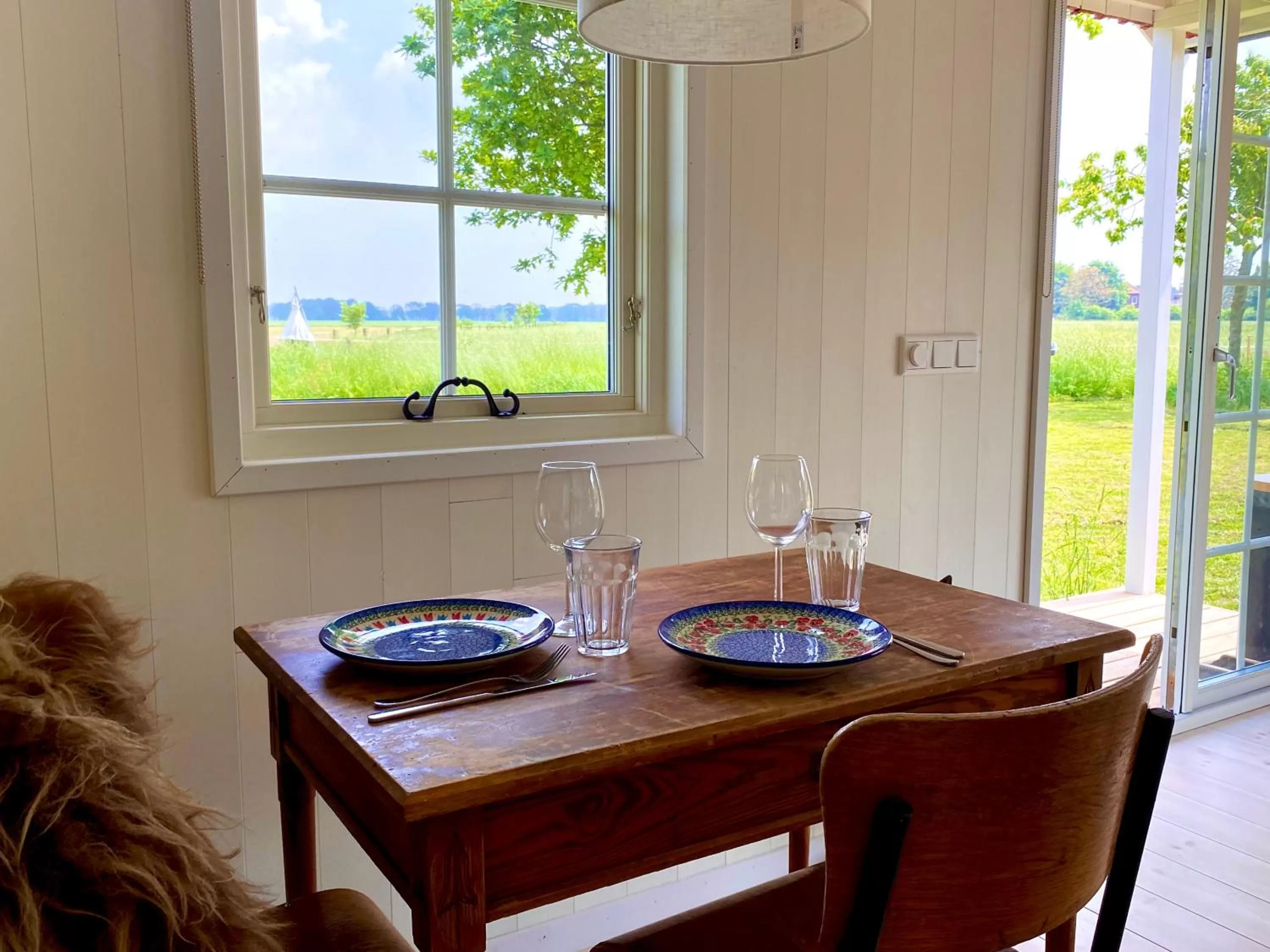 Dining area in De Heeren Hoeve Carpe Diem
