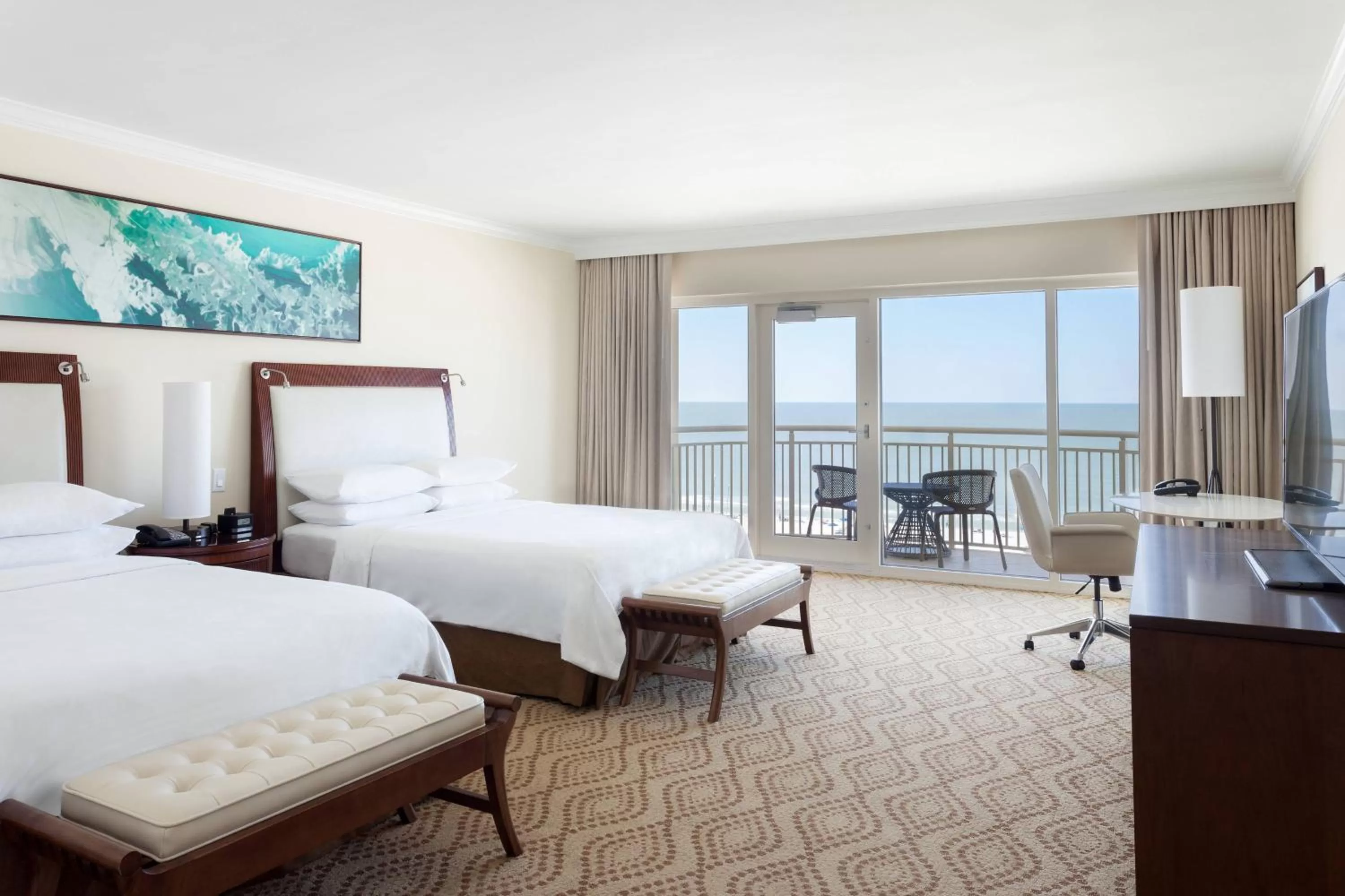 Photo of the whole room, Bed in JW Marriott Marco Island Beach Resort