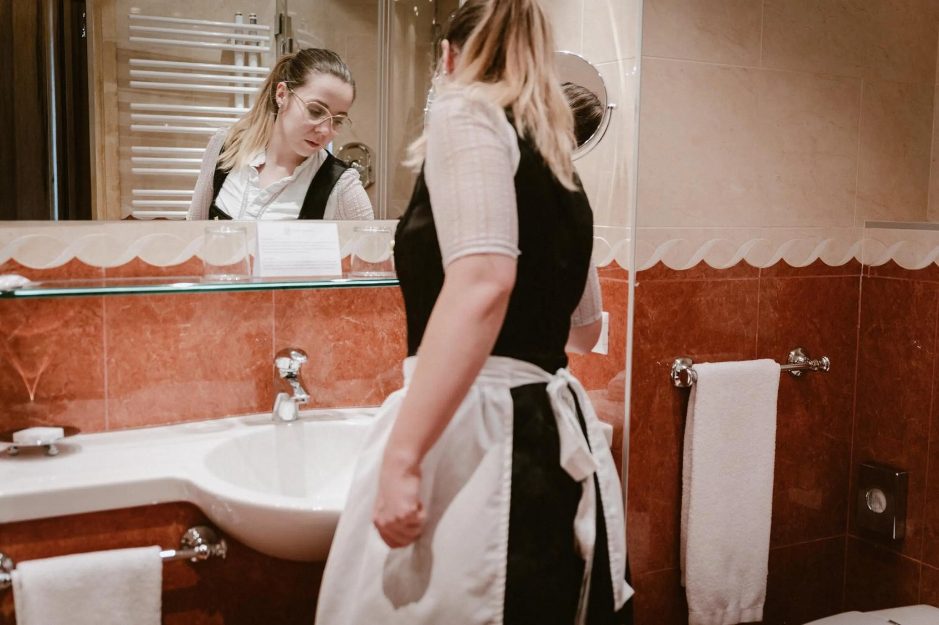 Bathroom in Hôtel Alpen Ruitor