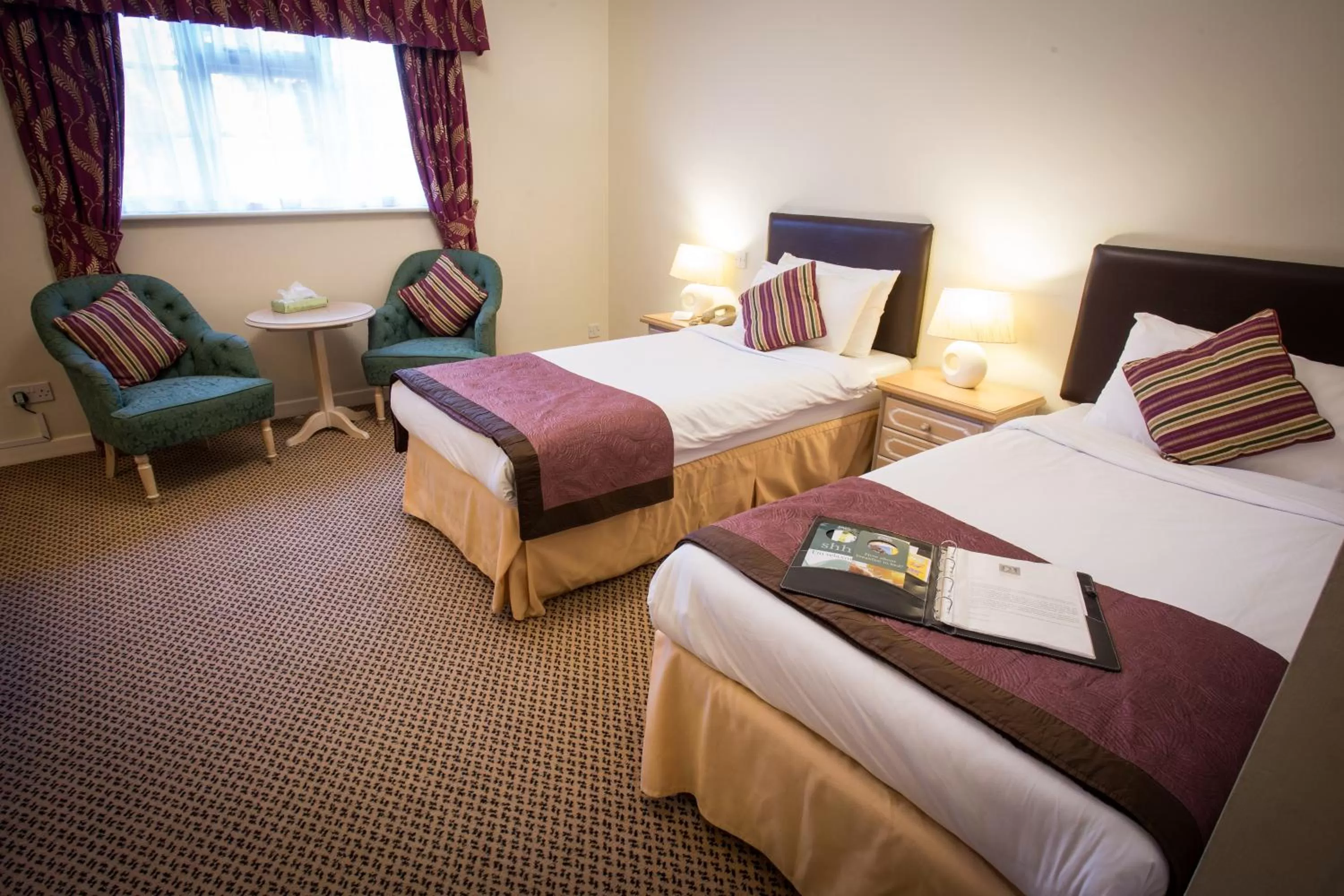 Photo of the whole room, Bed in Marston Farm Hotel