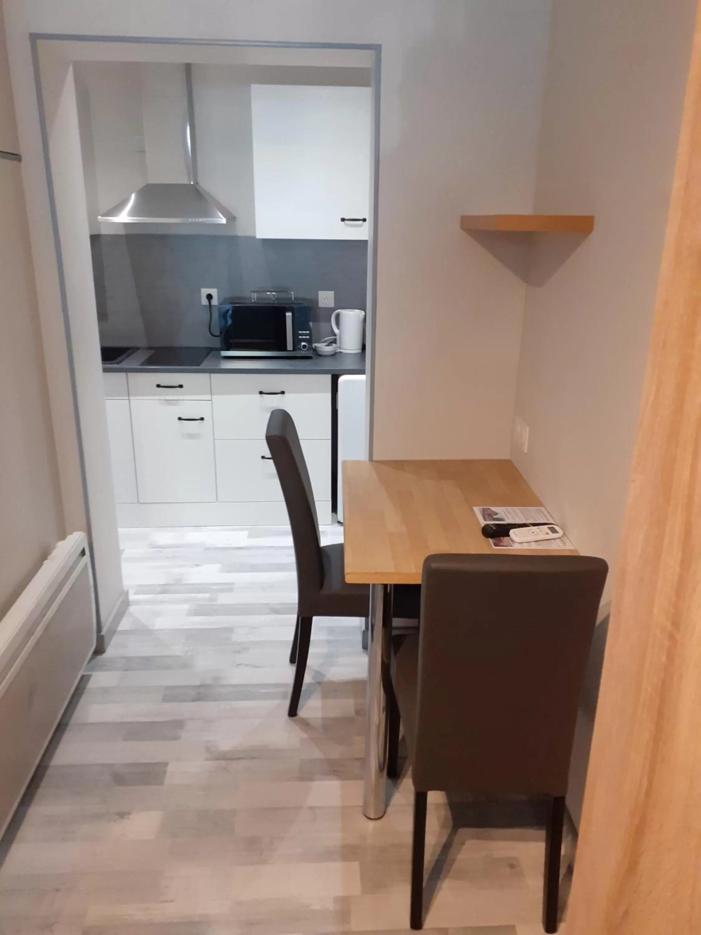 Kitchen or kitchenette in Les appartements du Saint Hubert