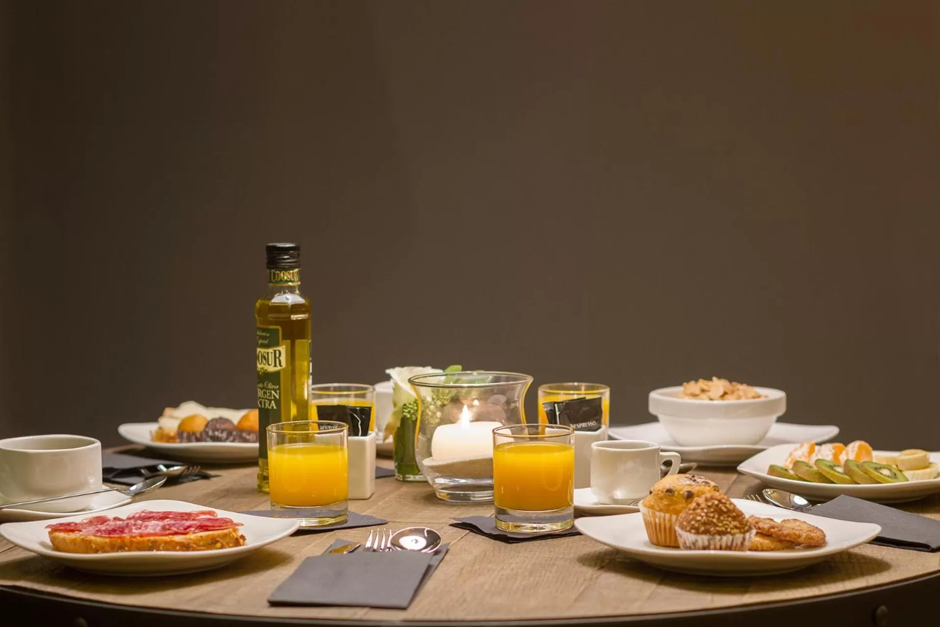 Food close-up in Hotel Well and Come Barcelona