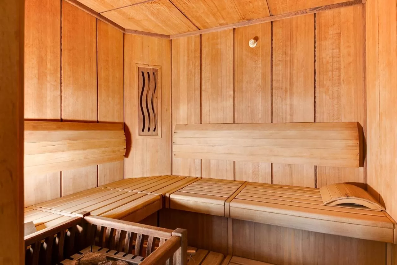 Sauna in Smy Koflerhof Wellness & Spa Dolomiti