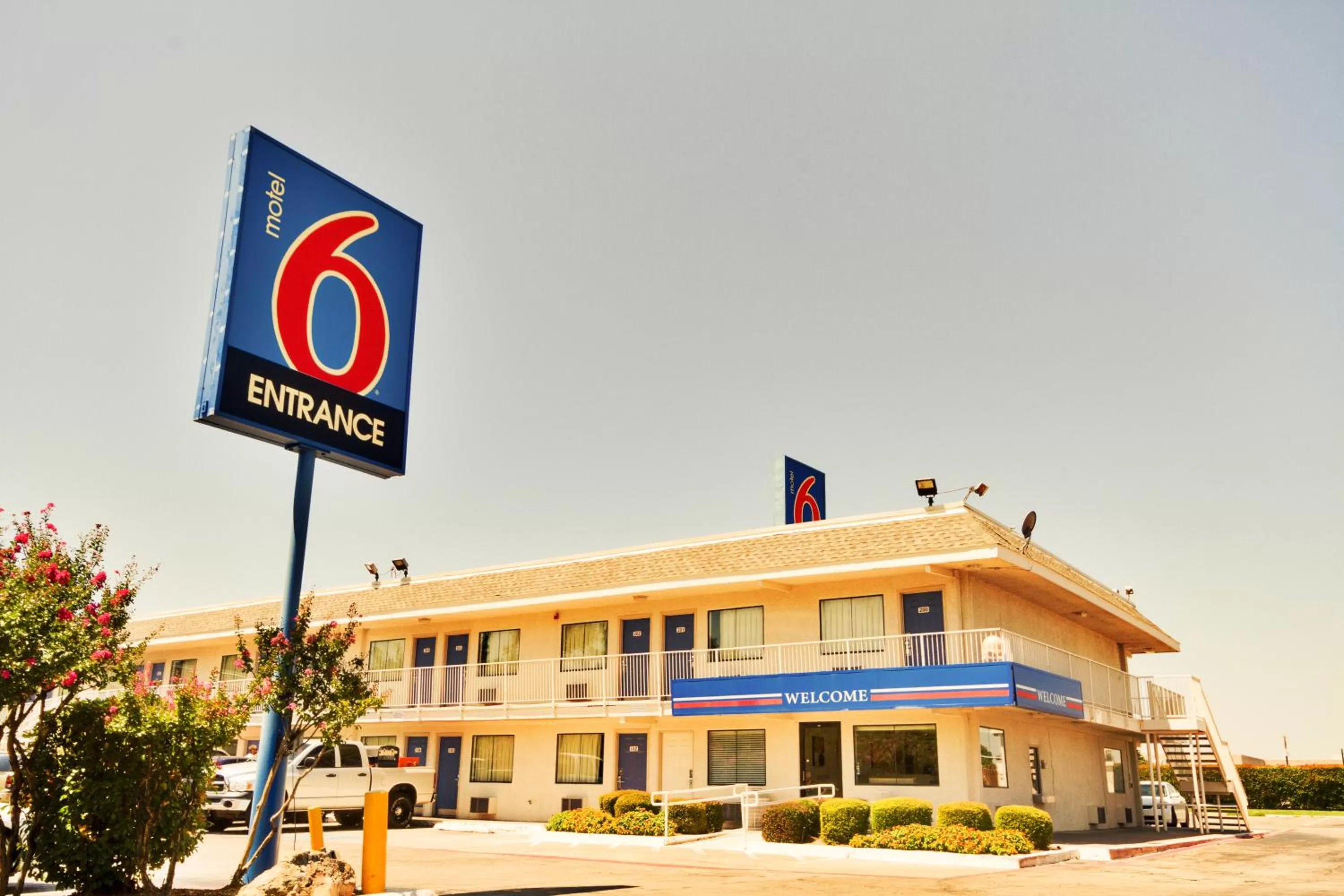 Facade/entrance in Motel 6-Irving, TX - Dallas
