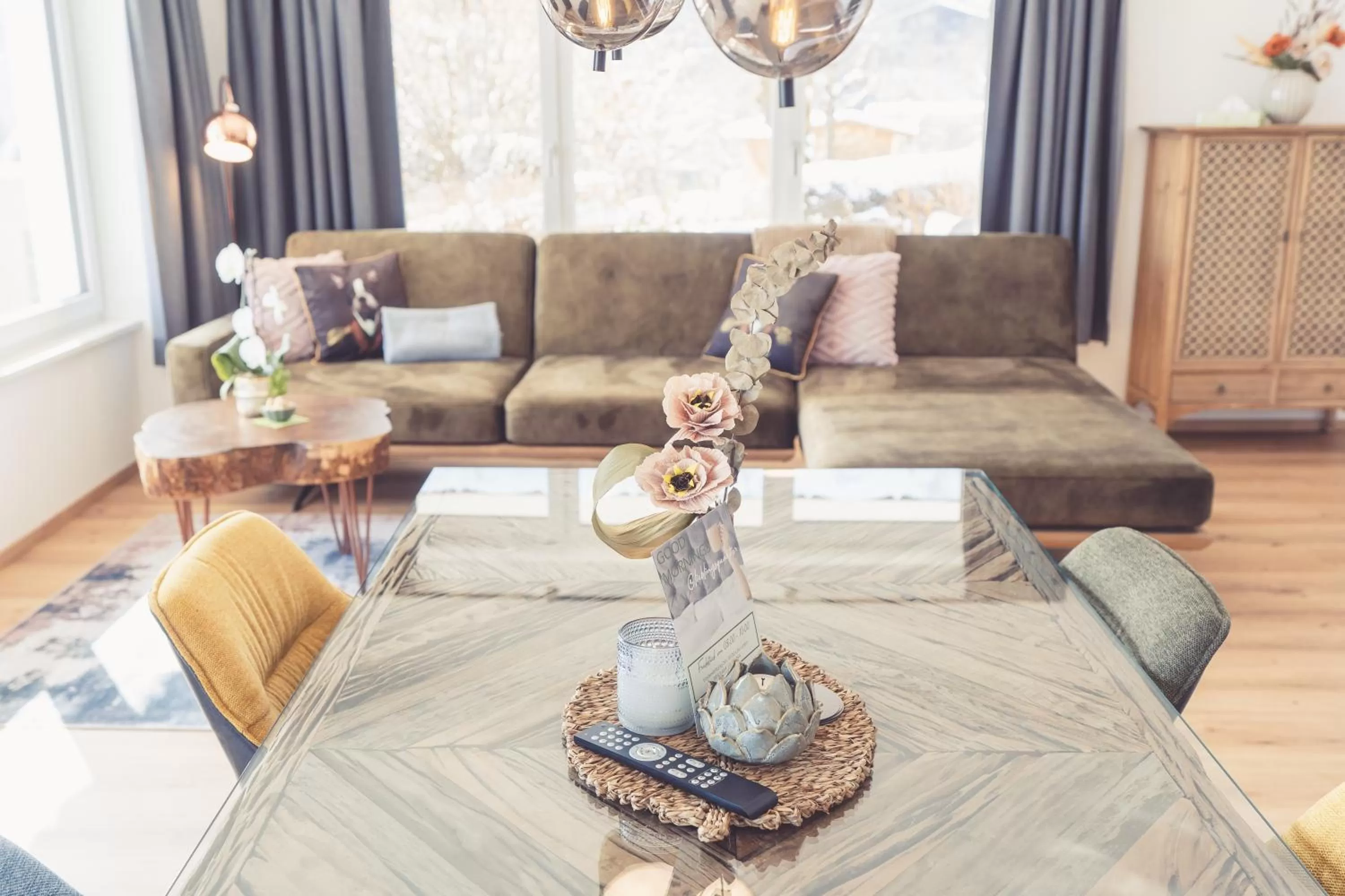 Dining area in Anna Pertl - lieblingsquartier