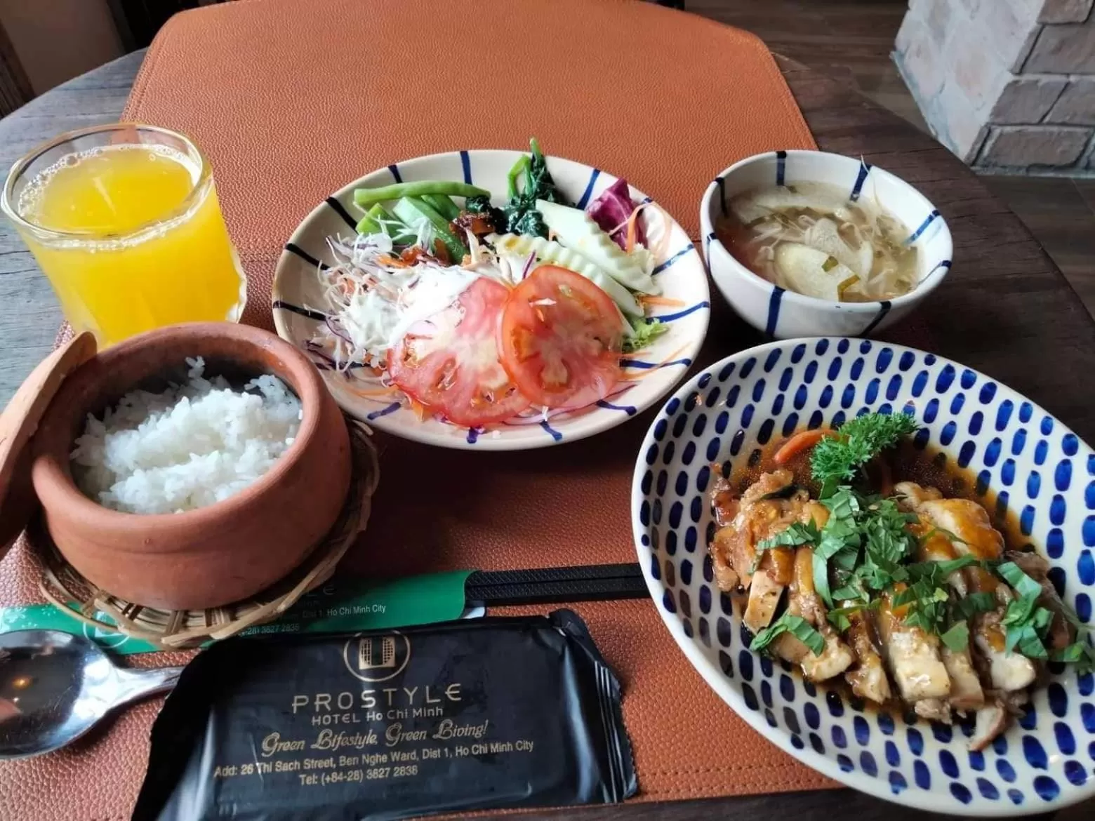Restaurant/places to eat in Prostyle Hotel Ho Chi Minh プロスタイルホテルホーチミン
