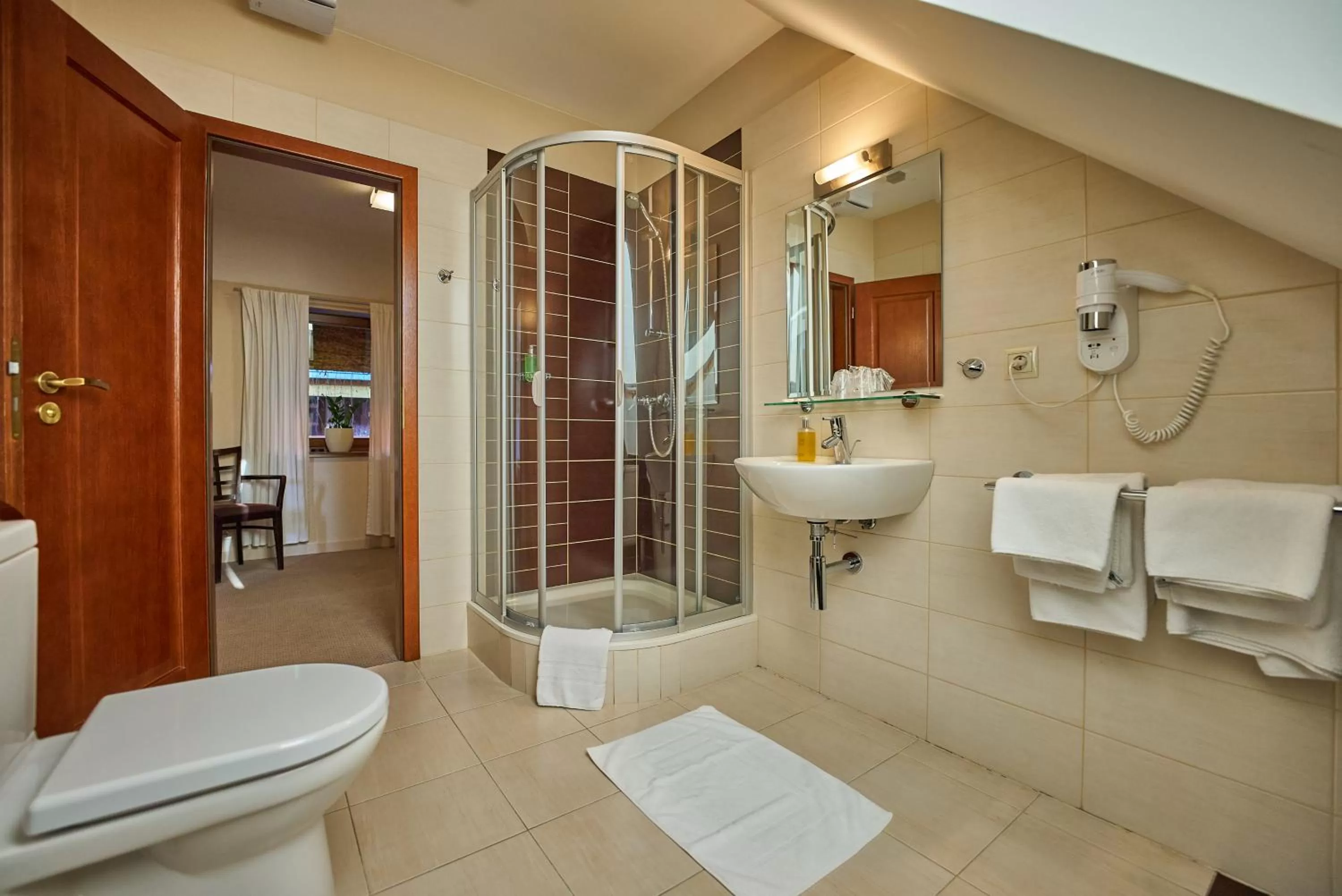 Bathroom in Pension & Restaurant PATRIOT Trnava