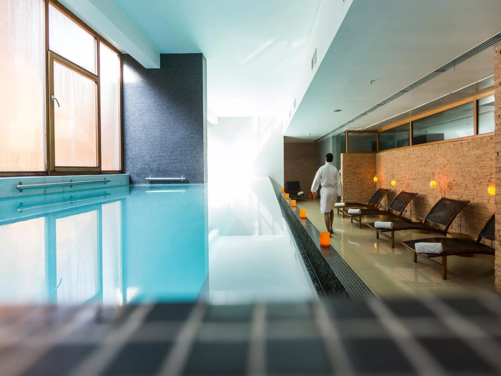 Swimming pool in NOI Vitacura