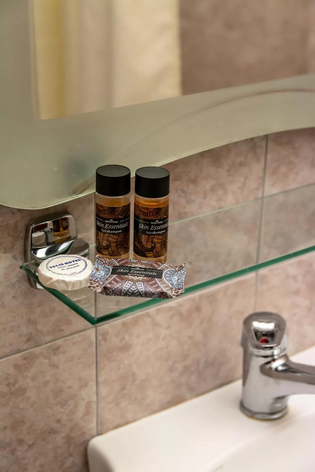 Bathroom in Telis Hotel