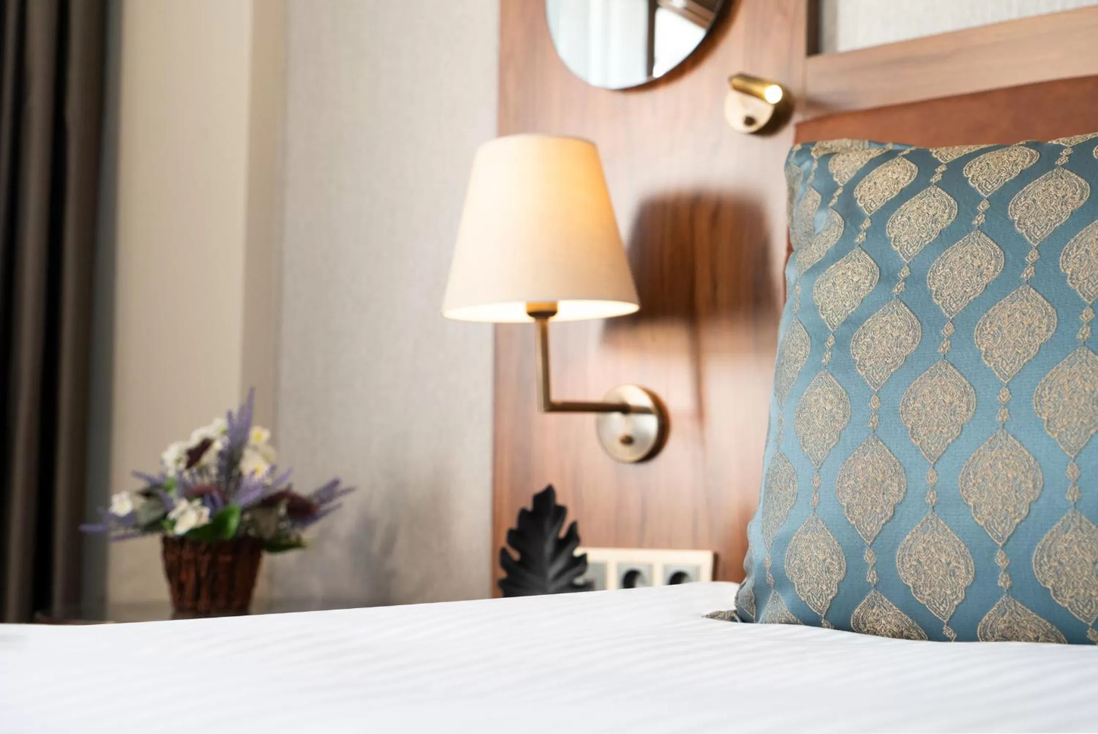 Bed in Grand Sirkeci Hotel