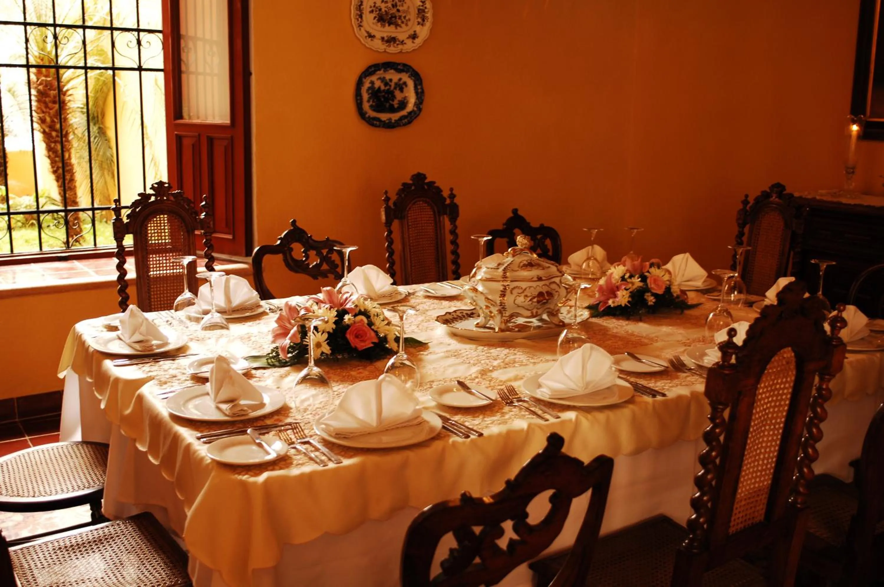 Restaurant/places to eat in Hotel Boutique Casa Don Gustavo, Campeche