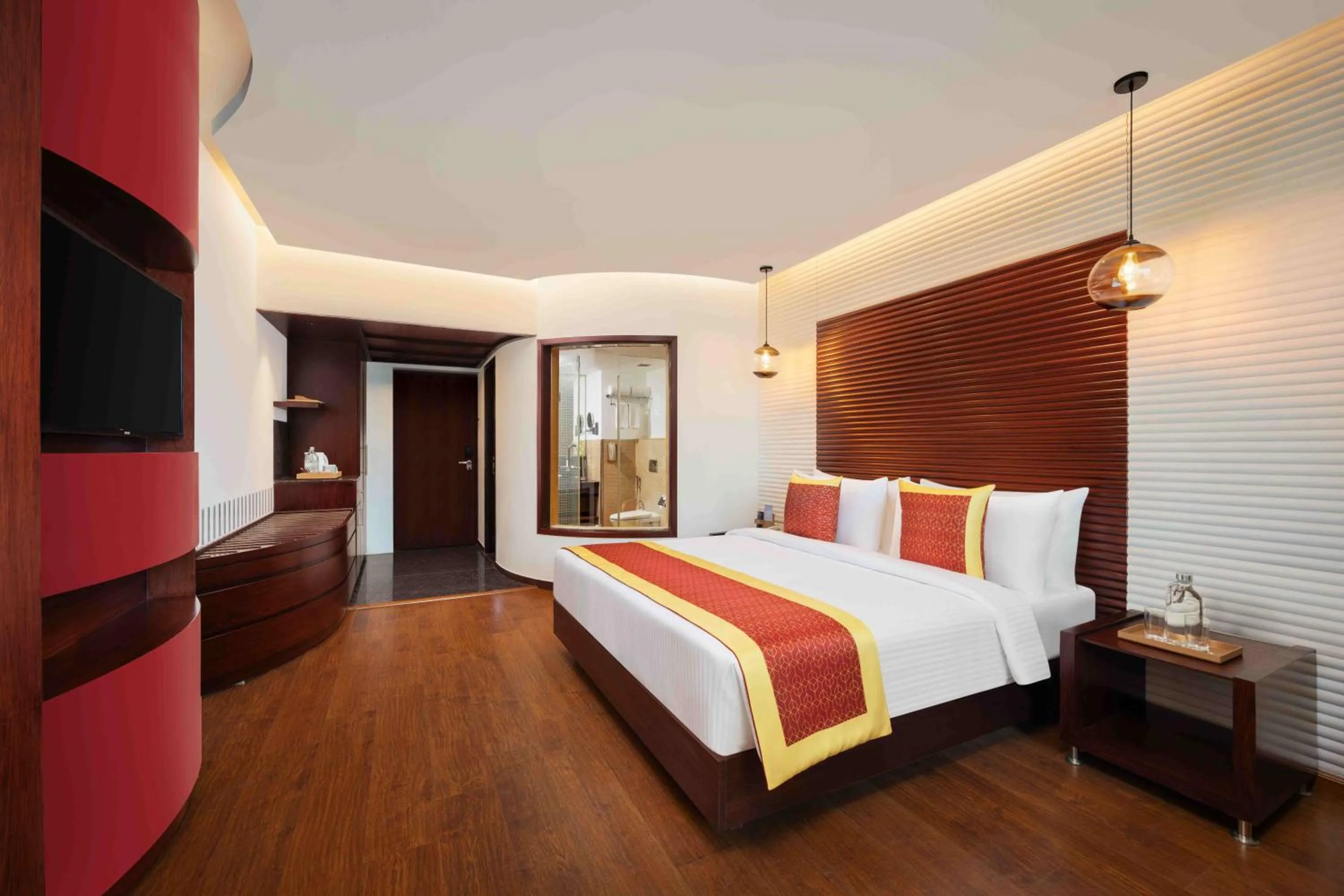 Bedroom, Bed in Fortune Park, Tiruppur - Member ITC Hotels' Group