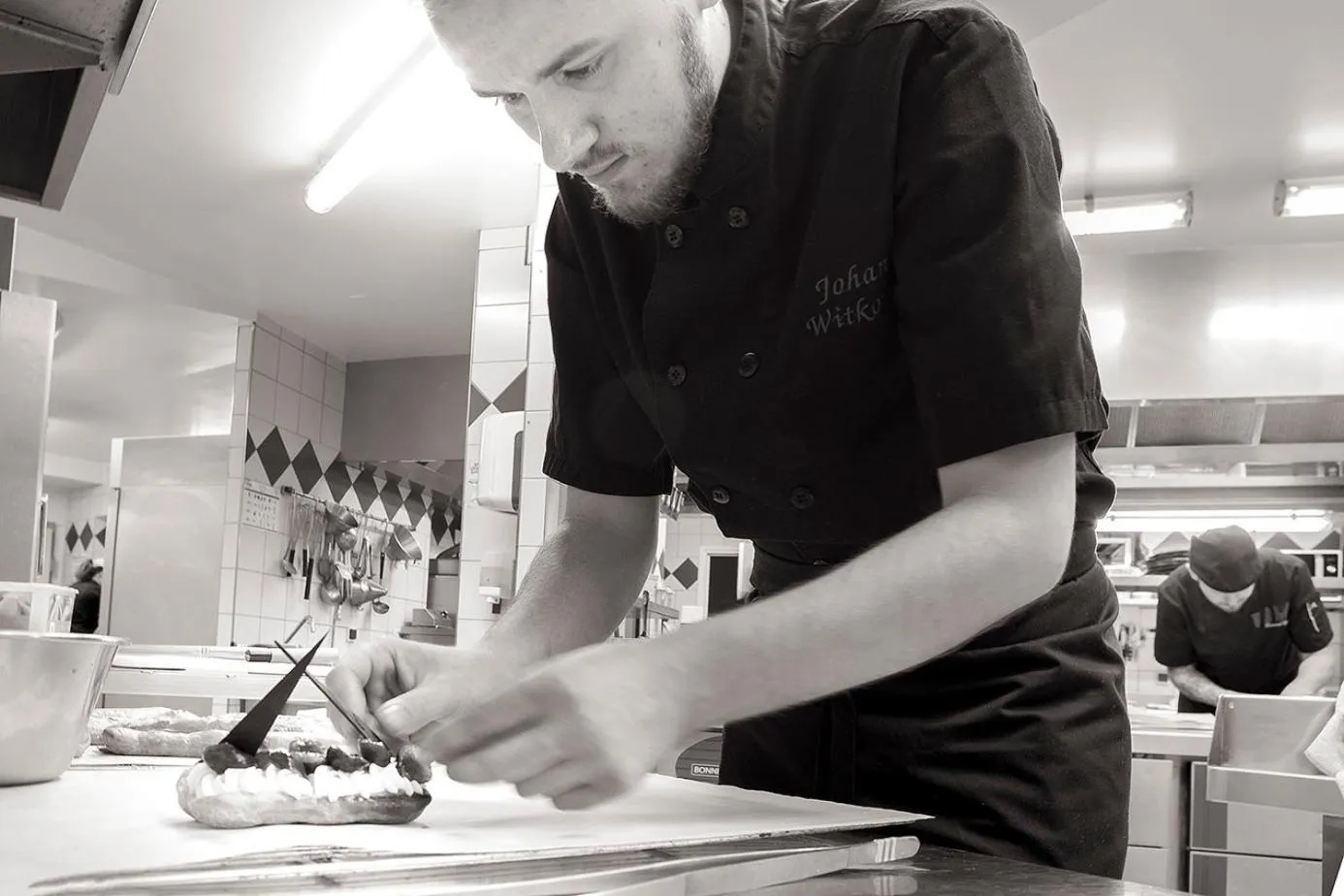 kitchen in Logis Hotel - Restaurant - Spa - Le Relais de Farrou