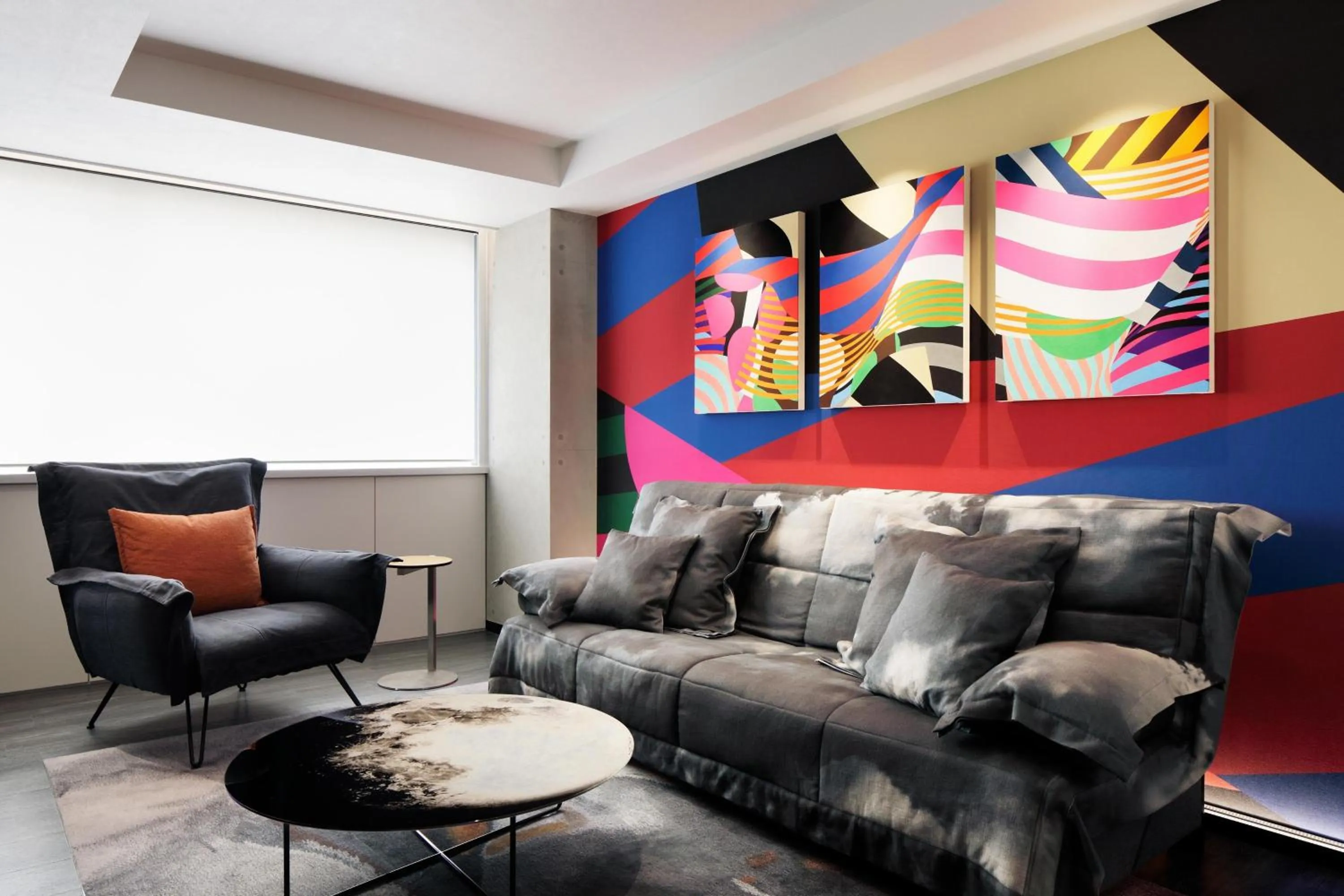 Living room in Aloft Tokyo Ginza