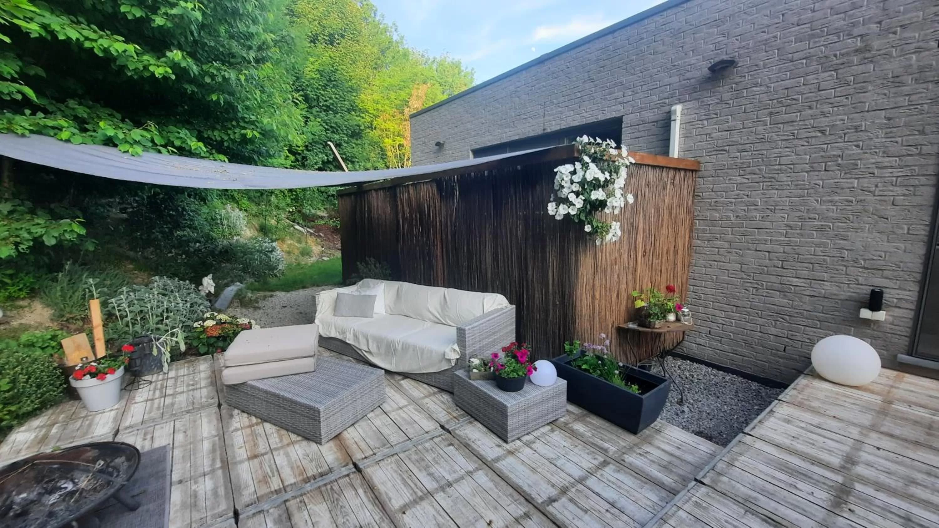 Patio in La Maison De Marie