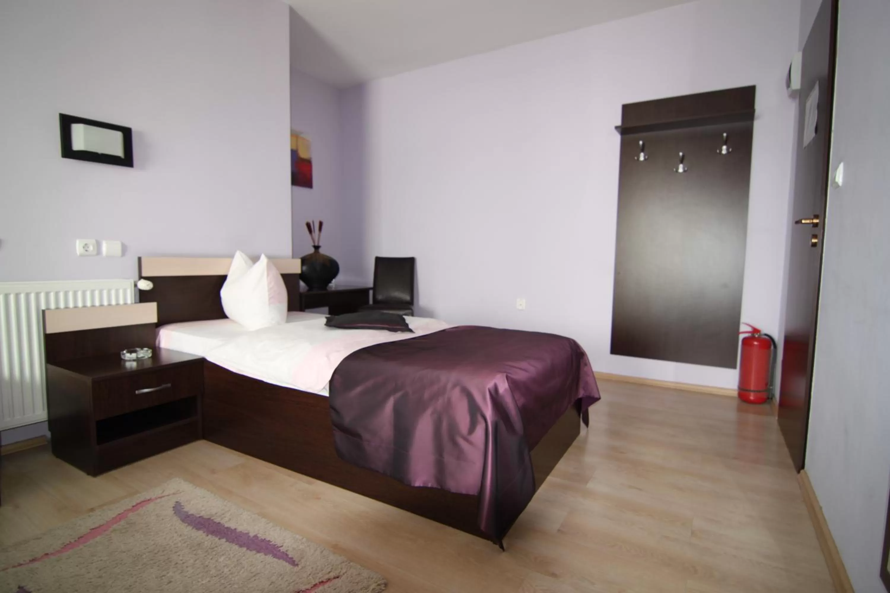 Decorative detail, Bed in Hotel Sheriff