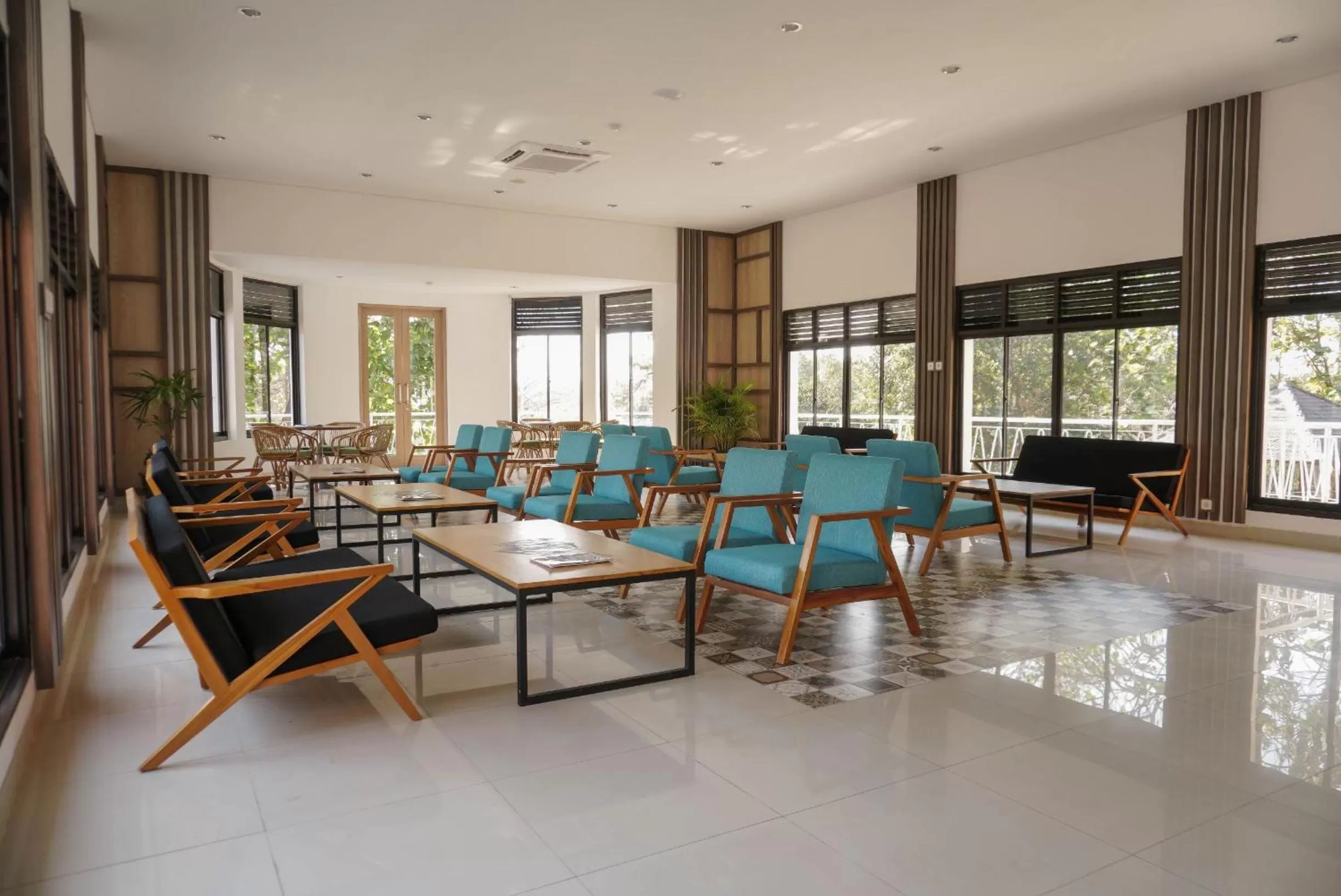 Seating area in Jatiluhur Valley Resort
