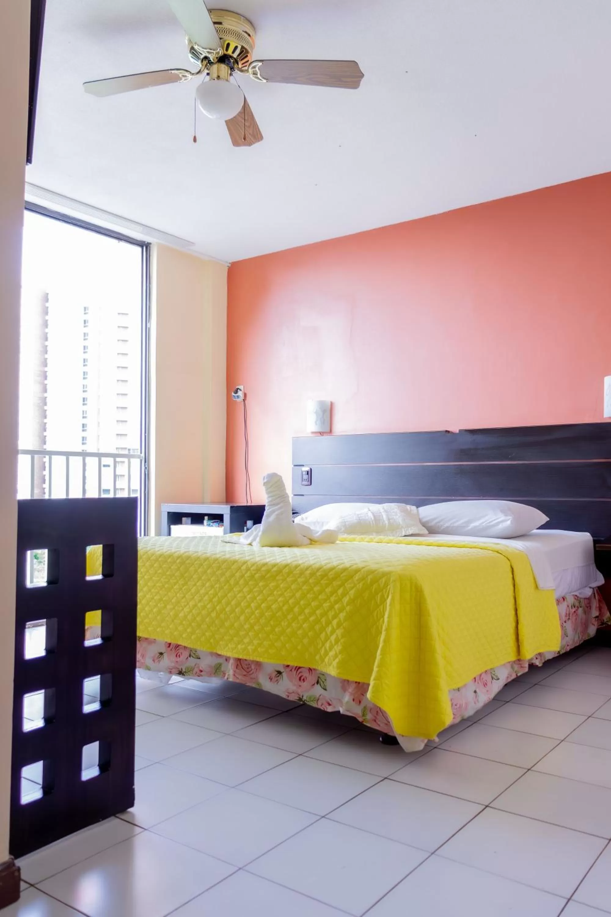 Bed in Hostal Antares