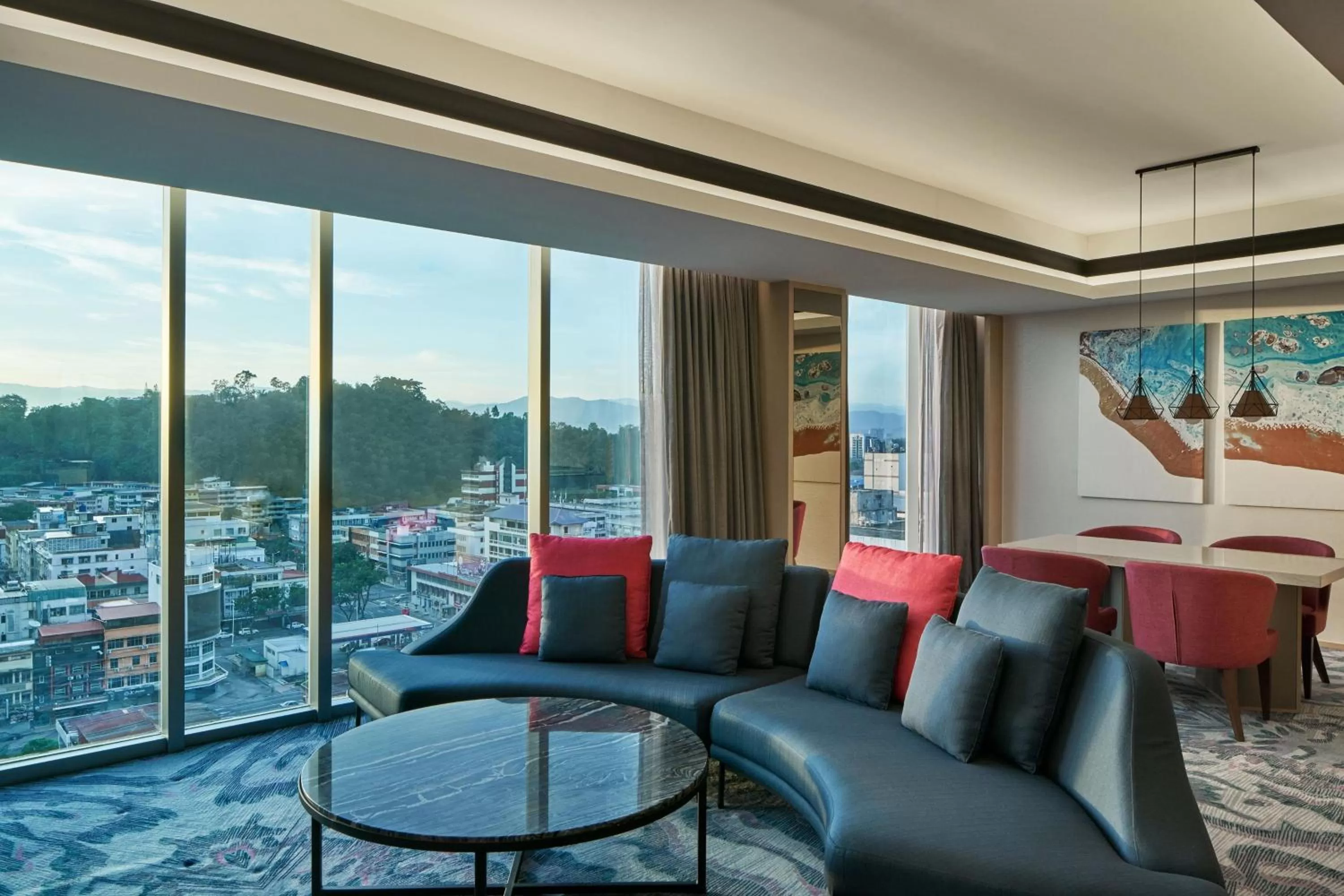 Bedroom in Le Meridien Kota Kinabalu