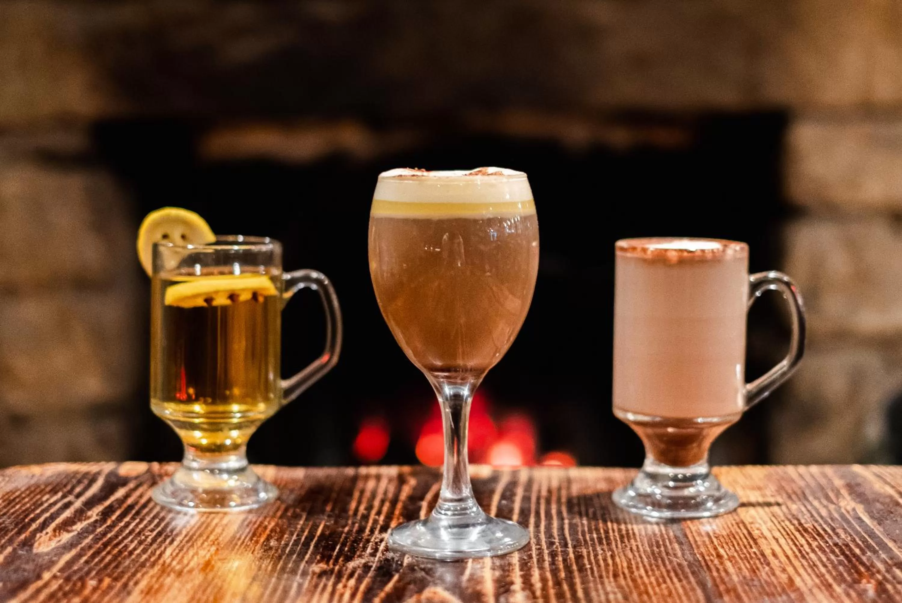 Alcoholic drinks in Woodenbridge Hotel