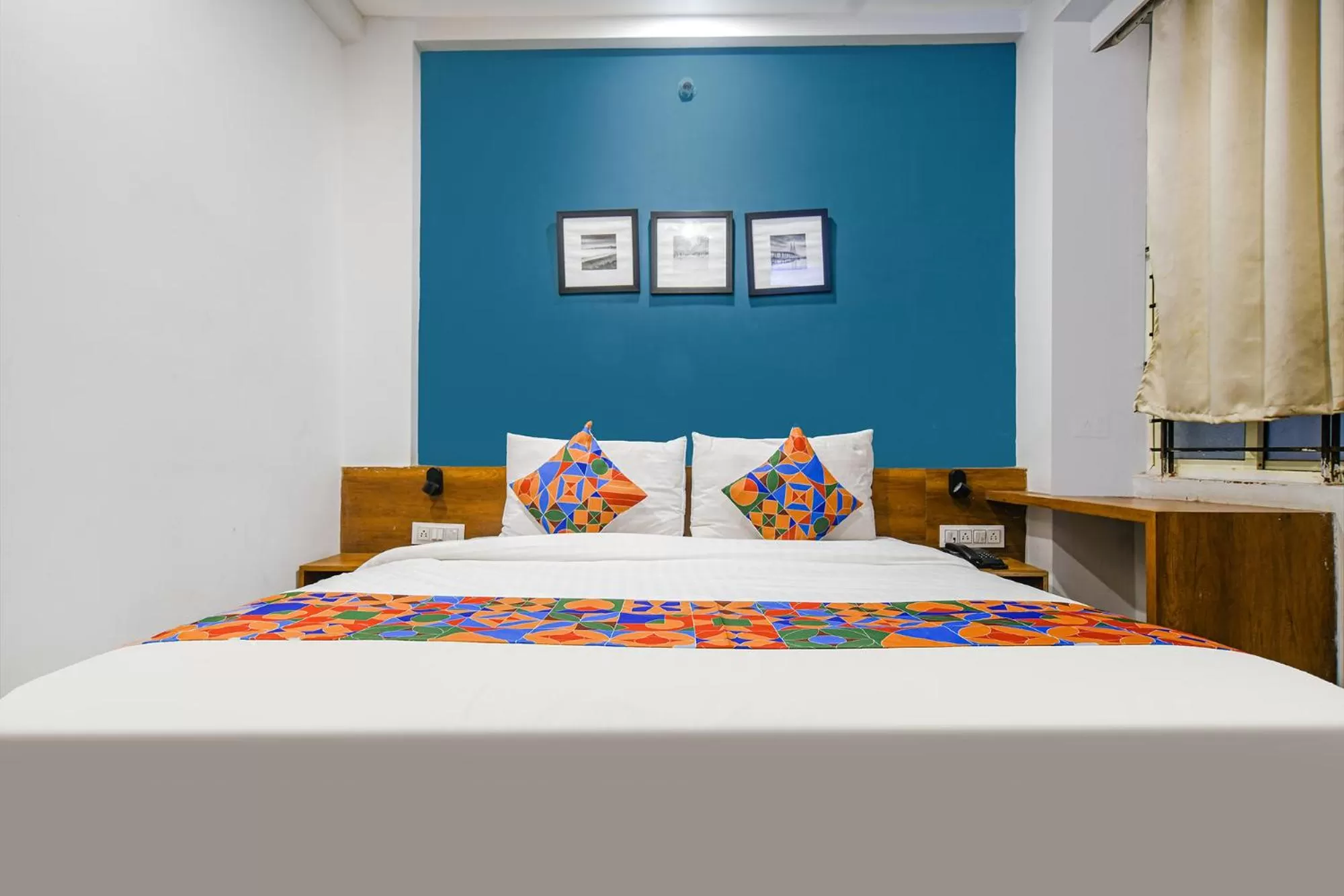 Bed in FabHotel Hello Homz