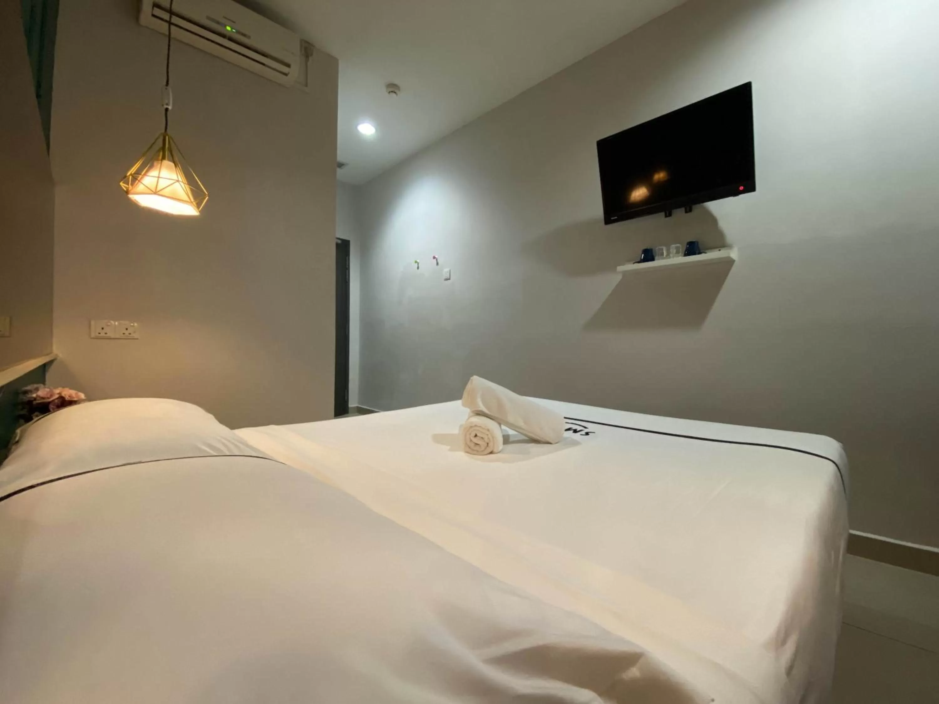Bed in Seeds Hotel Wangsa Maju